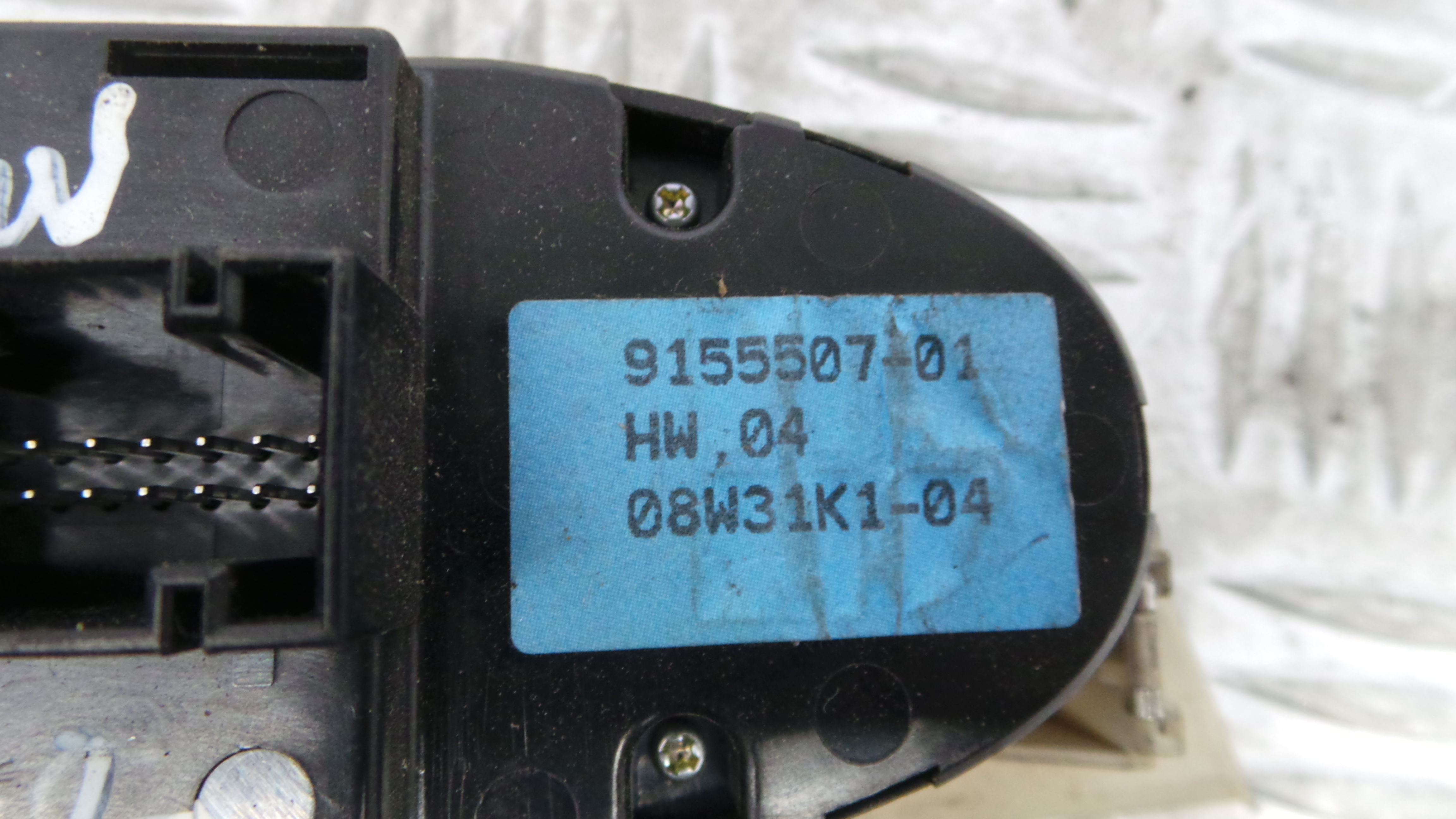 Interruptor / Comando Elevador Vidro Frente Esq  9155507 - BMW 3 Coupé (E92)-33194861