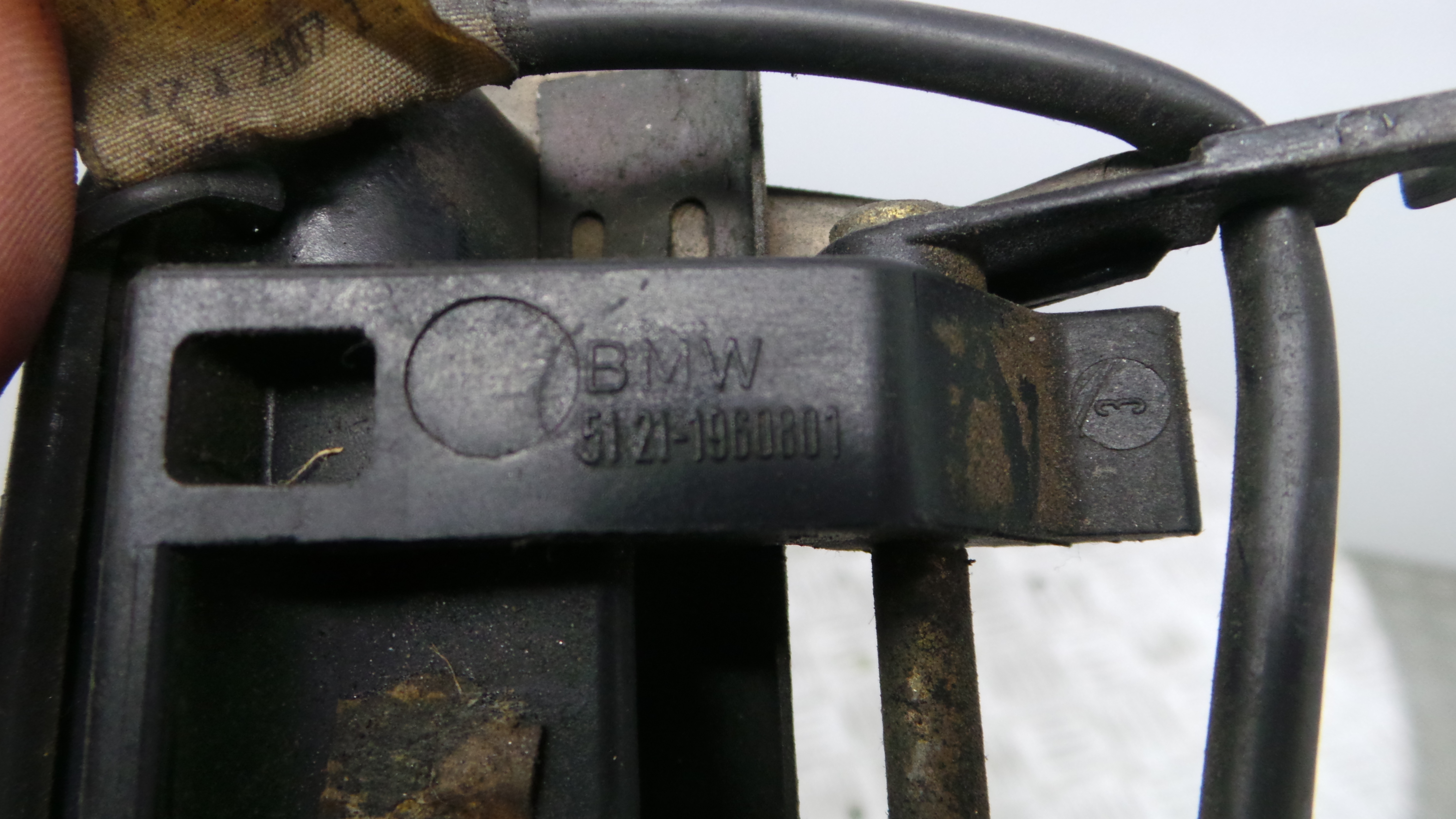 Puxador Exterior Frente Direita 51.21-1960801 - BMW 3 (E36)-33195057