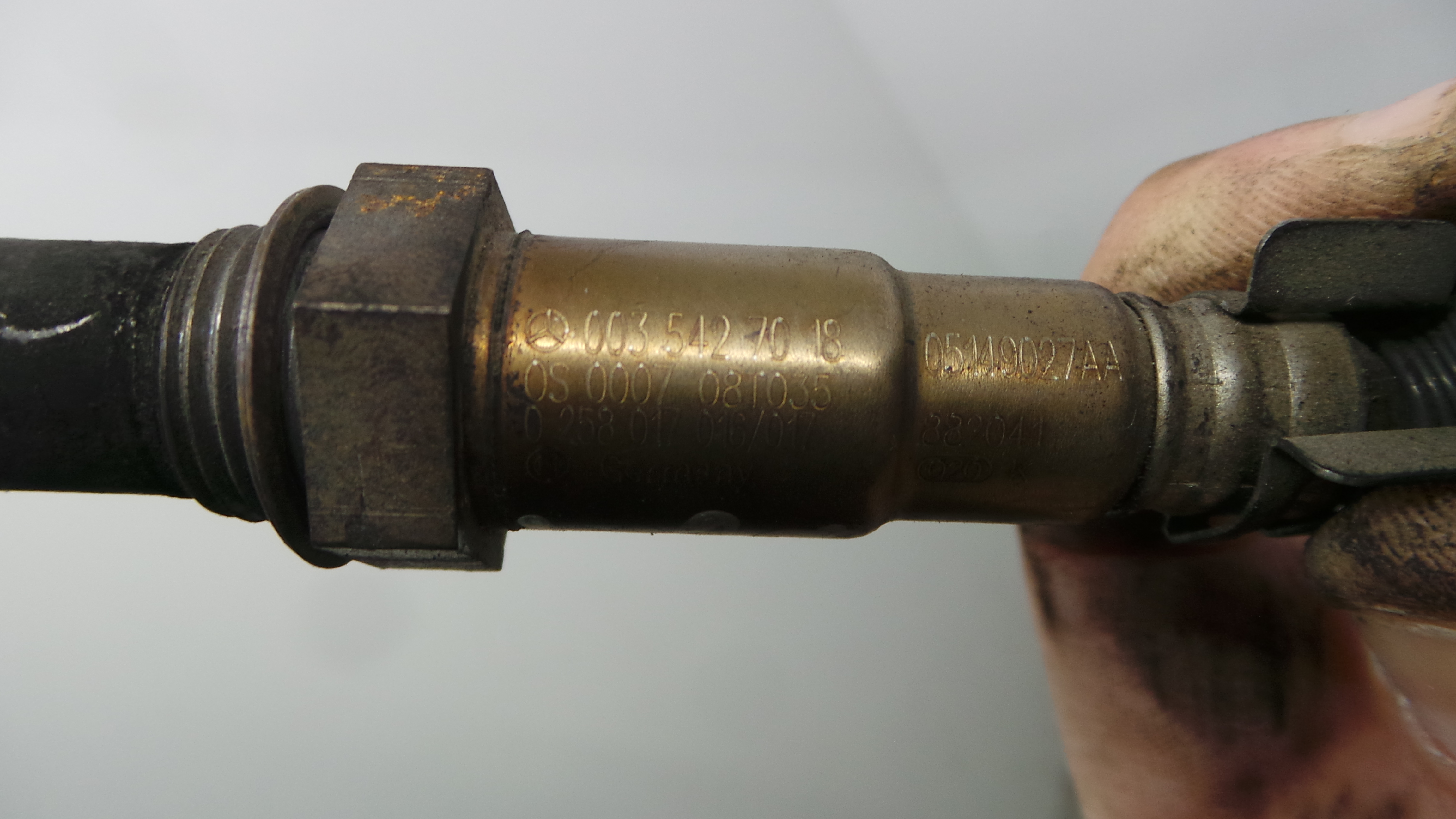 Sonda Lambda 0035427018 - MERCEDES-BENZ C-CLASS (W204)-33195391