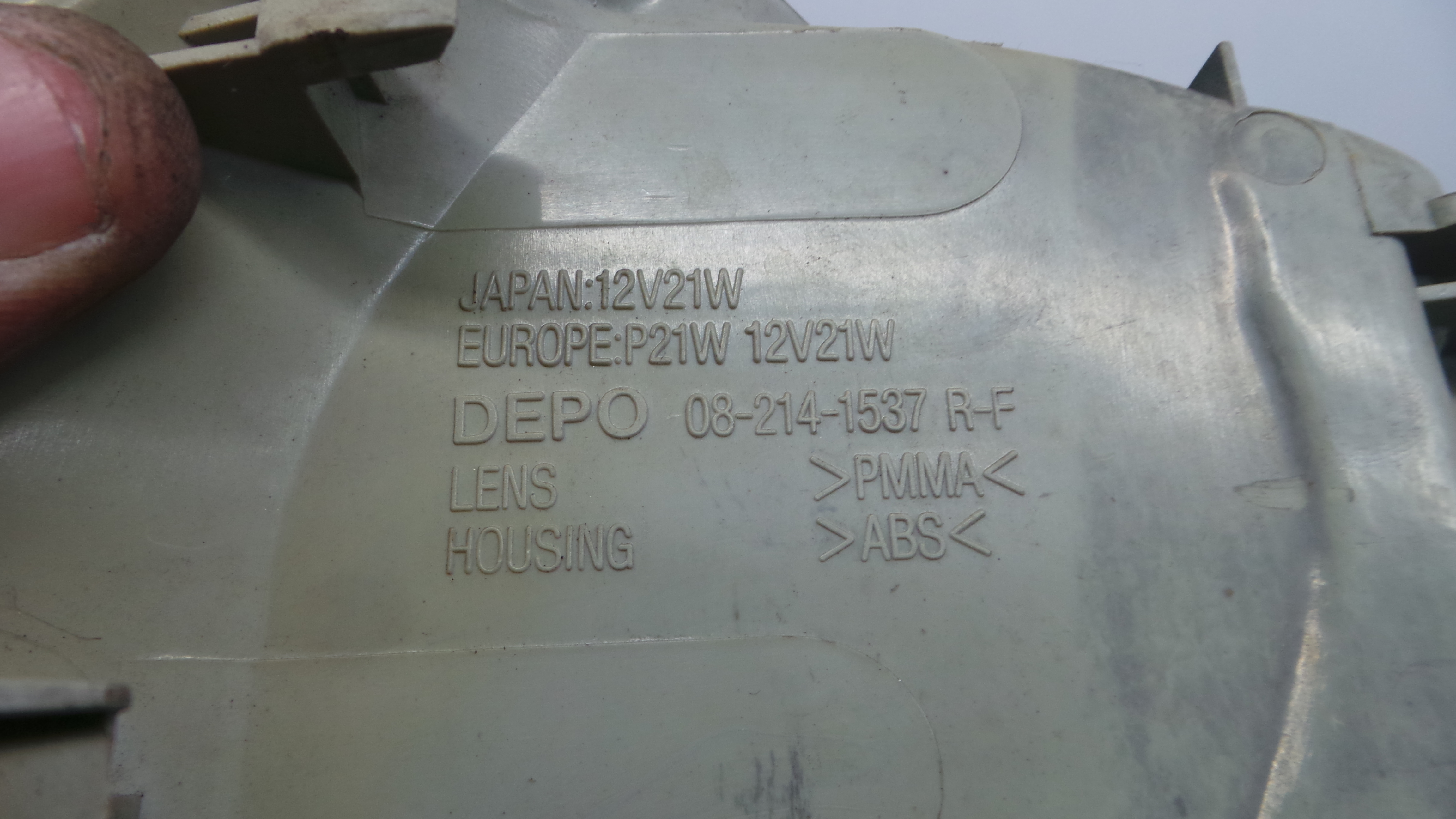 Farolim de Pisca Frente Dto 08-214-1537 - MITSUBISHI COLT IV (CA_A), COLT Mk IV (CA_A)-33196333