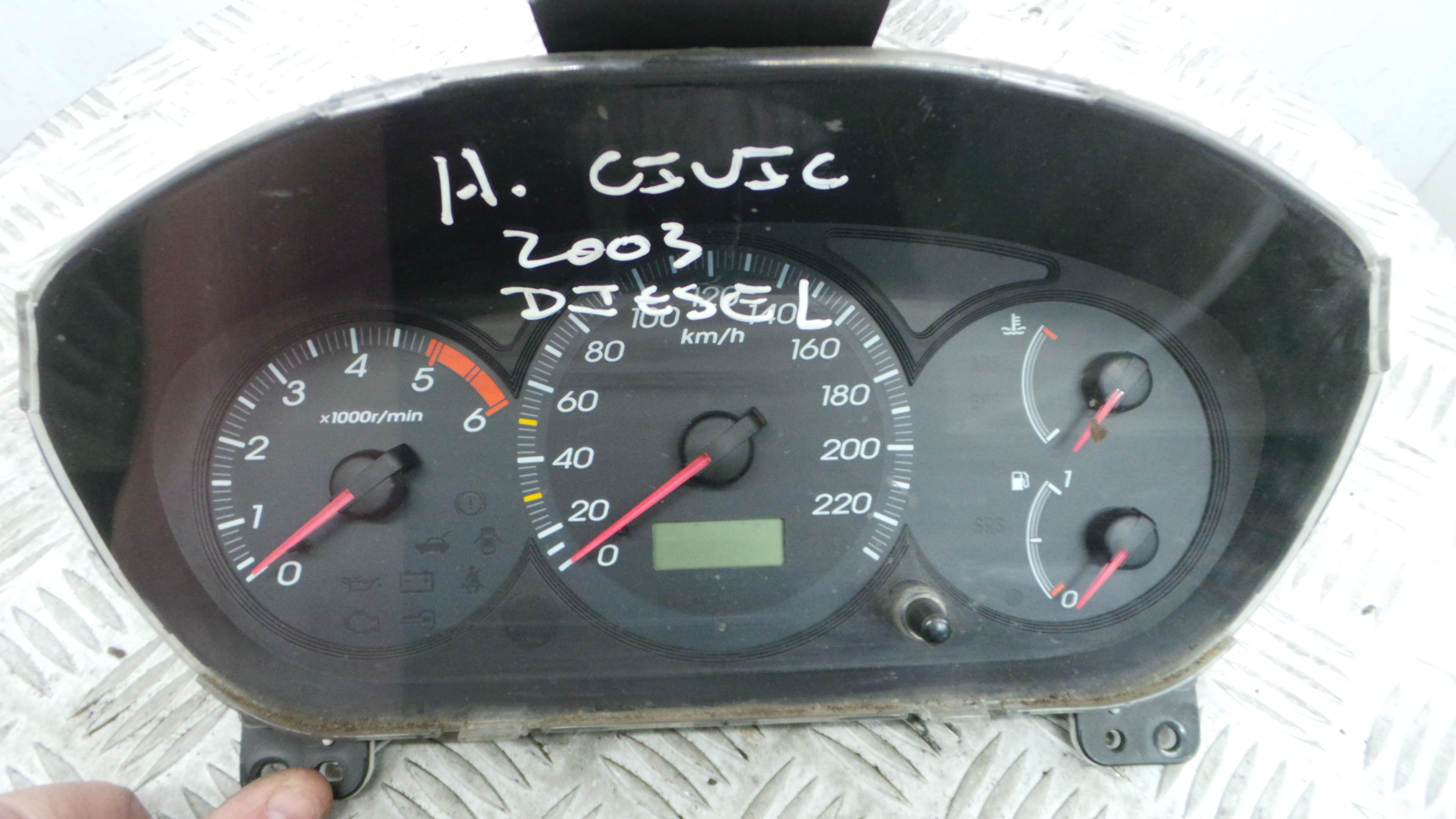 Quadrante HR0287069 - HONDA CIVIC VII Hatchback (EU, EP, EV)-33196658