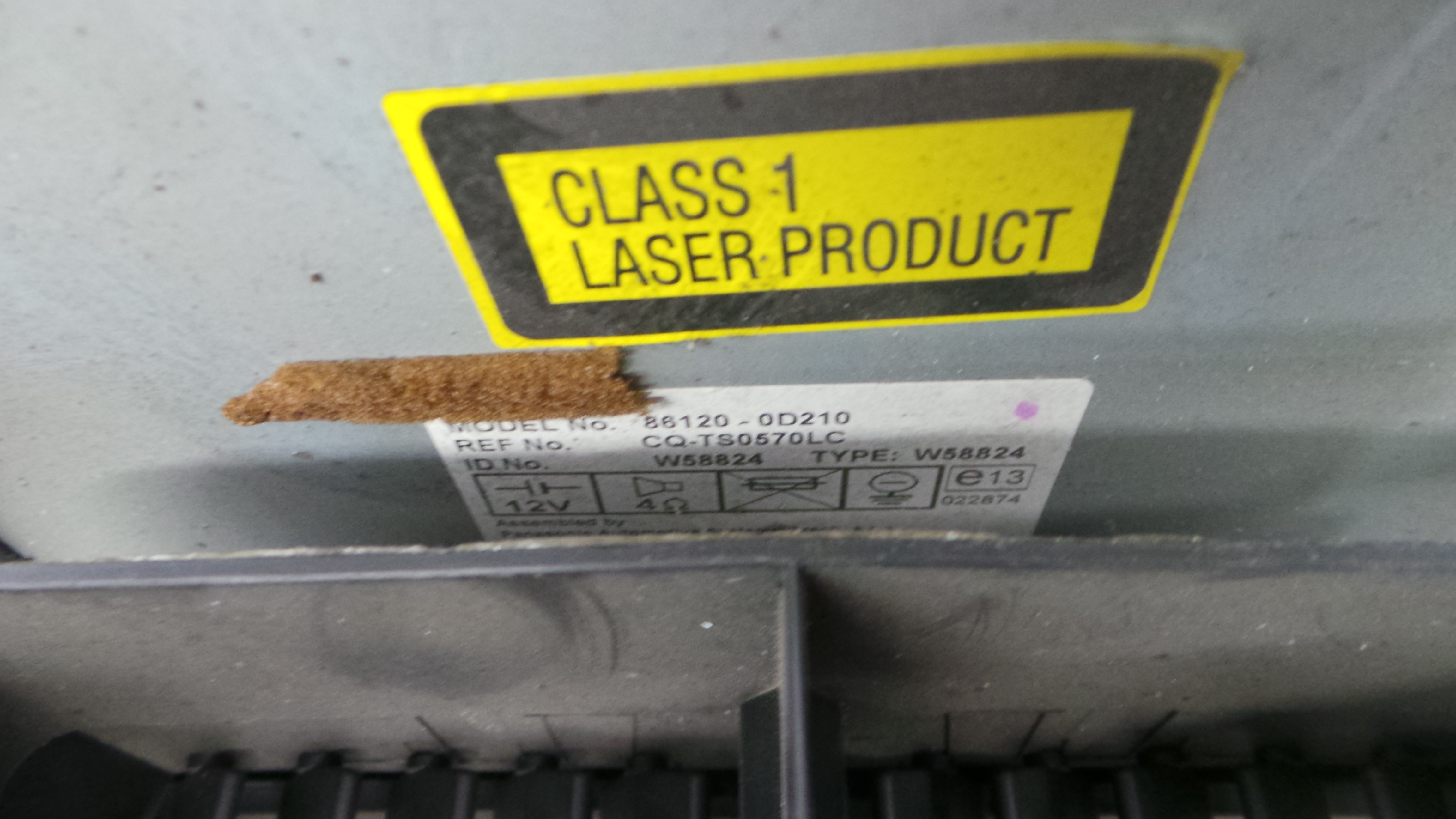 Auto-rádios 86120-0D210 - TOYOTA YARIS (_P9_), YARIS/VITZ (_P9_)-33197324