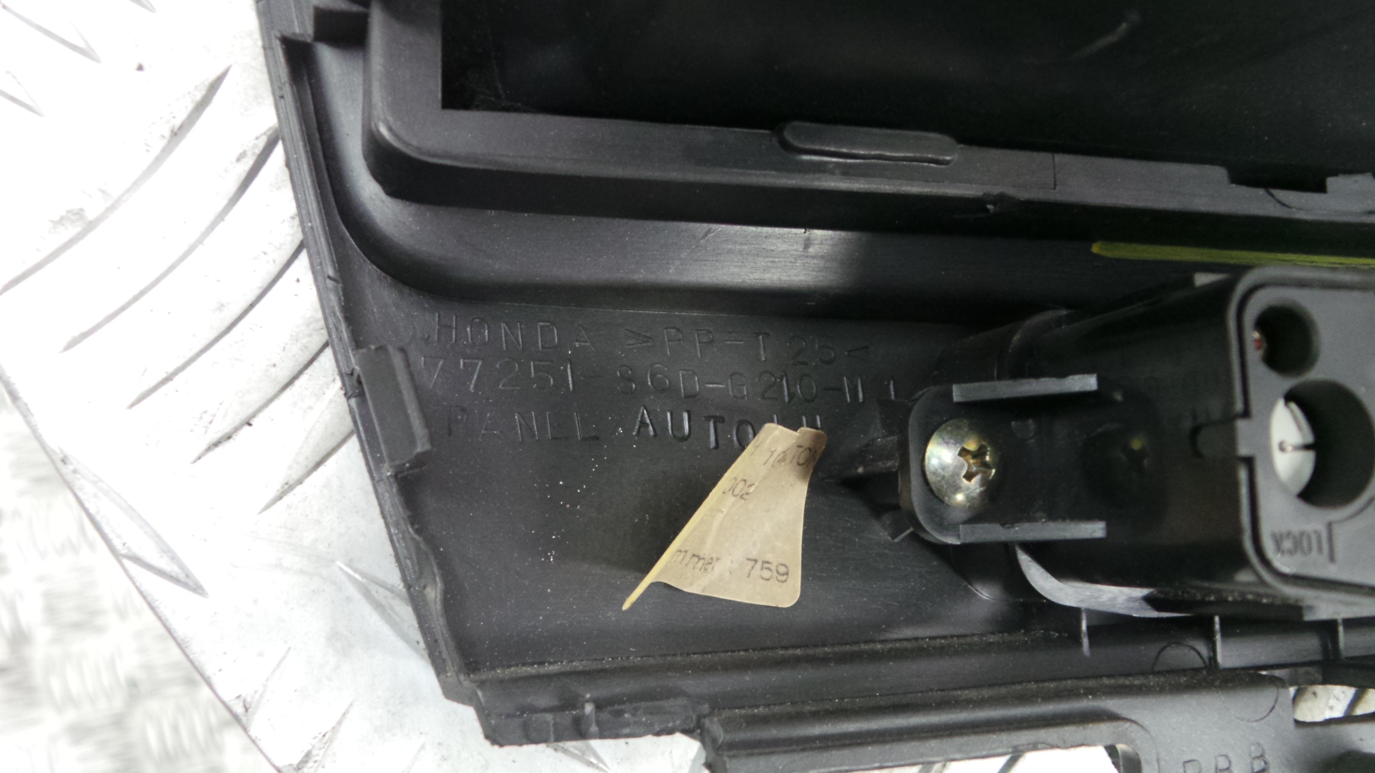 Comando da Sofagem / Climatronic 77251-S6D-G210-M1 - HONDA CIVIC VII Hatchback (EU, EP, EV)-33197366