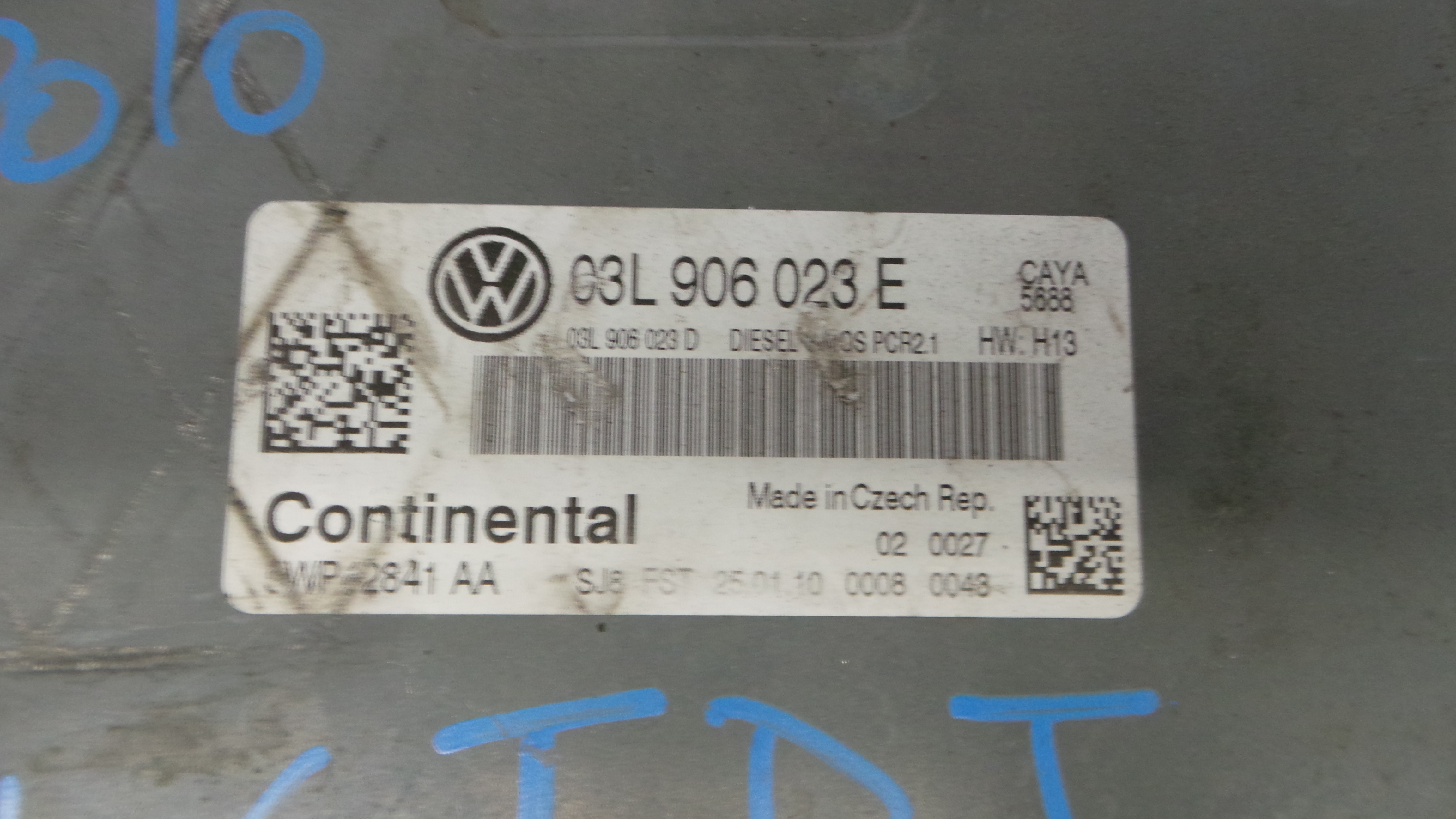 Centralina do Motor 03L906023E - VW POLO (9N_, 9A_)-33198196