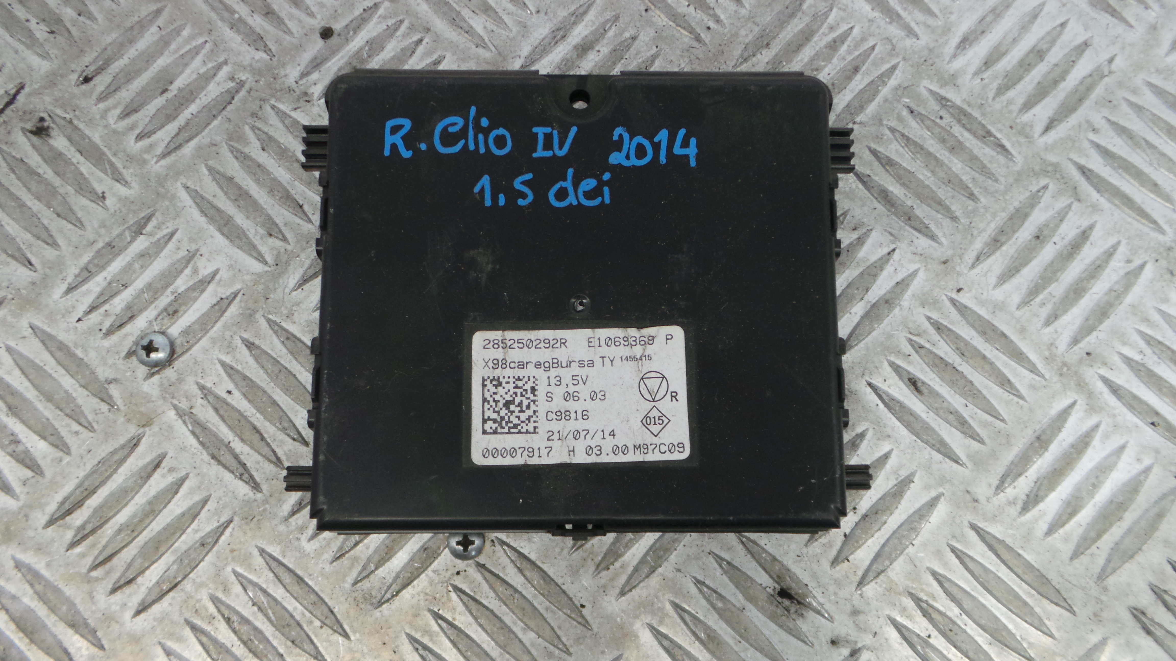 Modulo Electrónico 285250292R - RENAULT CLIO IV (BH_)-33198210