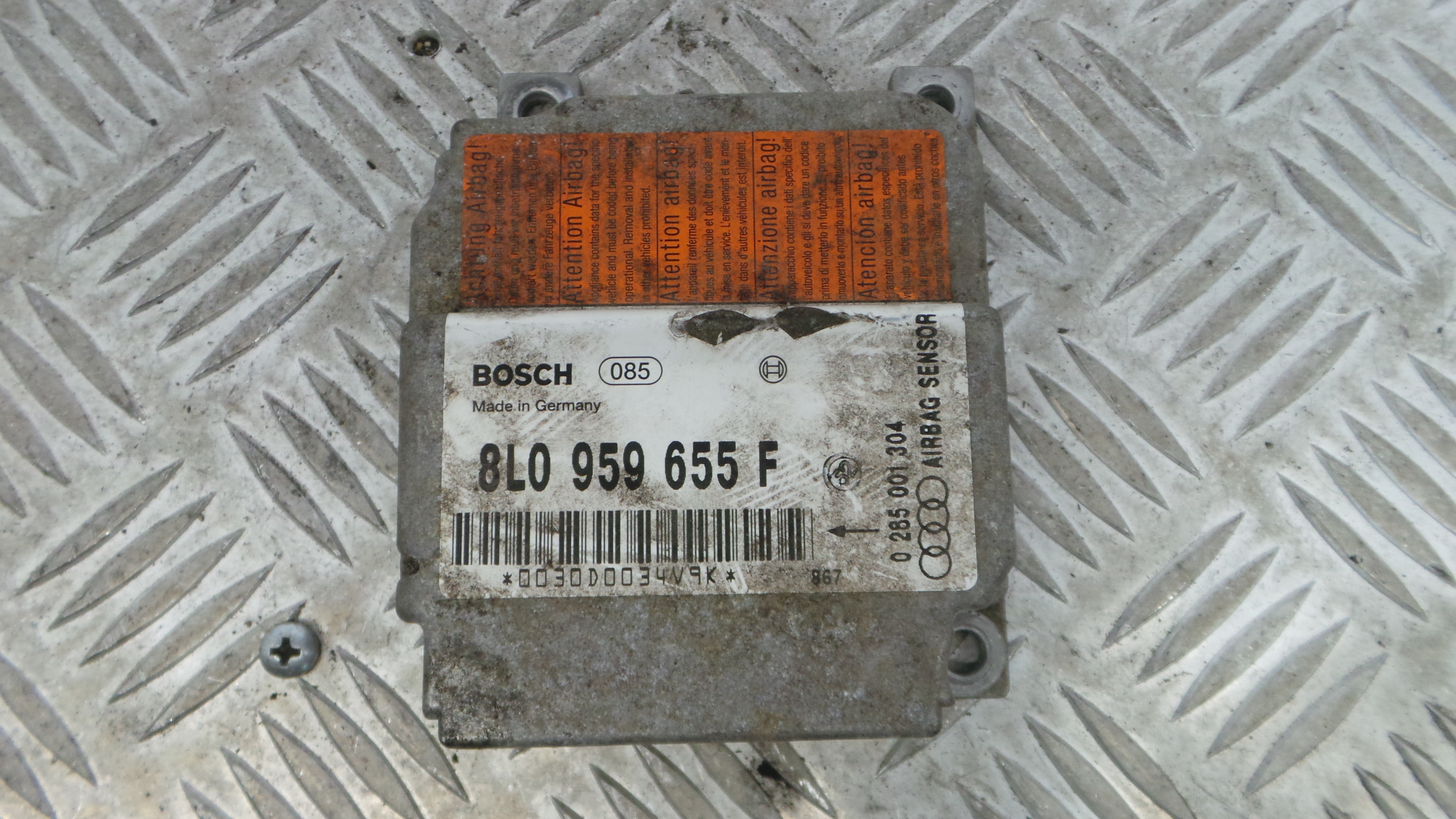 Centralina de Airbags 8L0959655F - AUDI A3 (8L1)-33198217