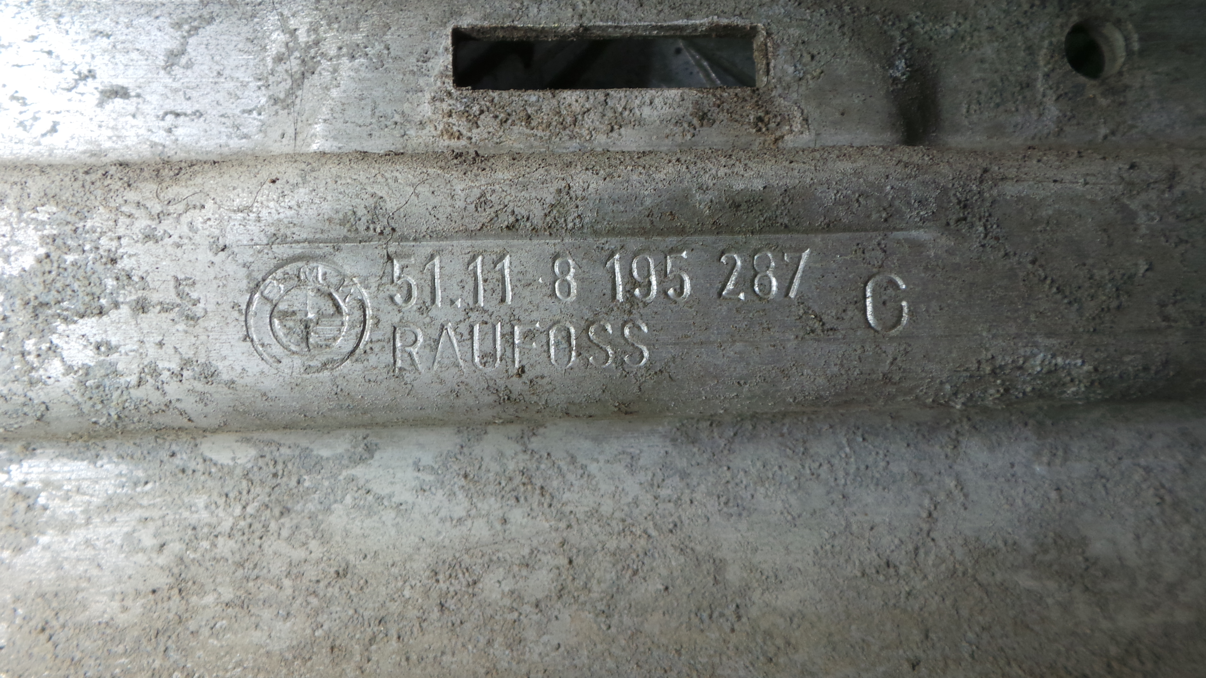 Reforço do Para Choques Frente 51.11-8195287 - BMW 3 (E46)-33198287