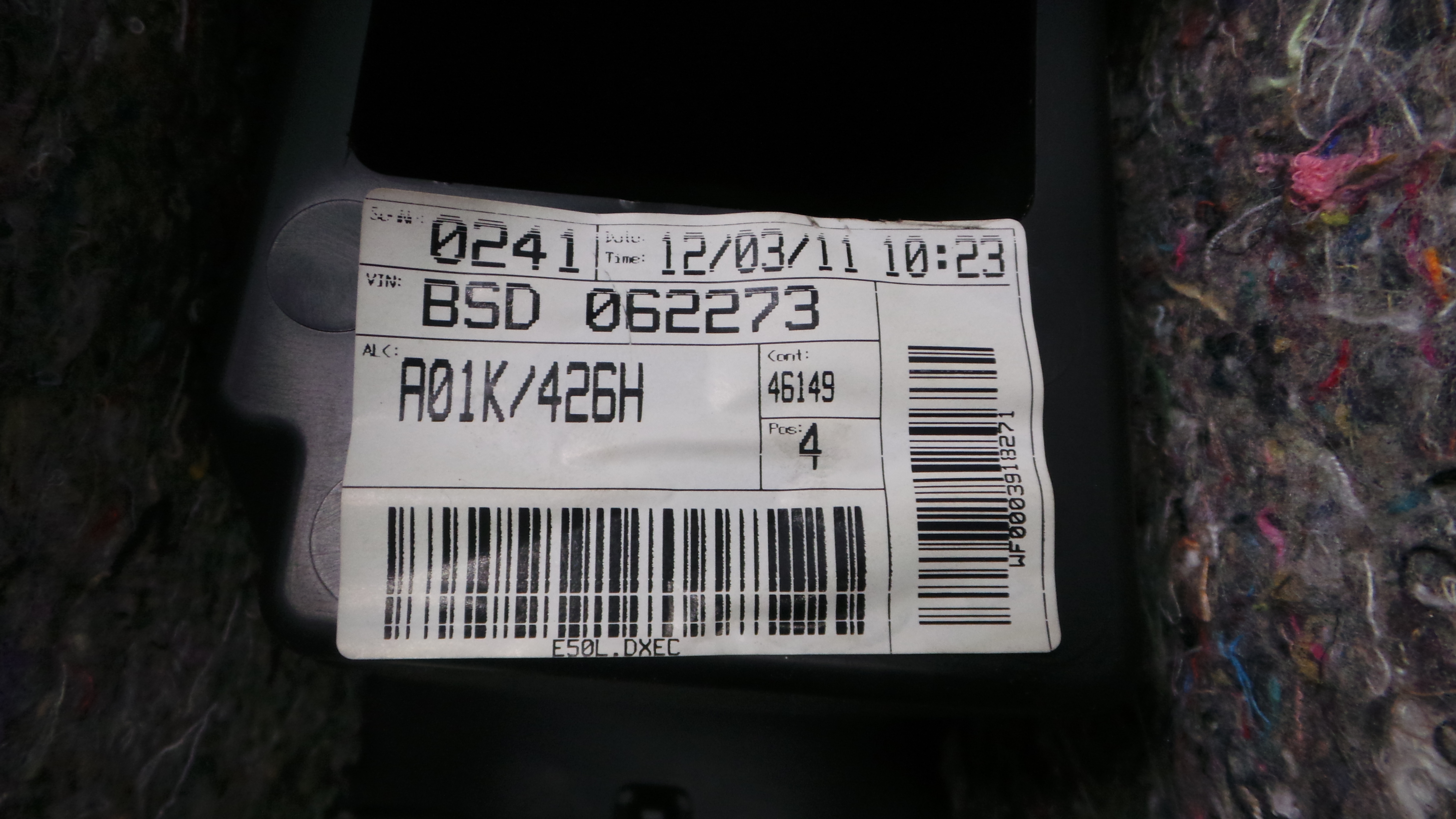 Apoio de Braço 84611-1H600 - KIA CEE'D Hatchback (ED)-33199327