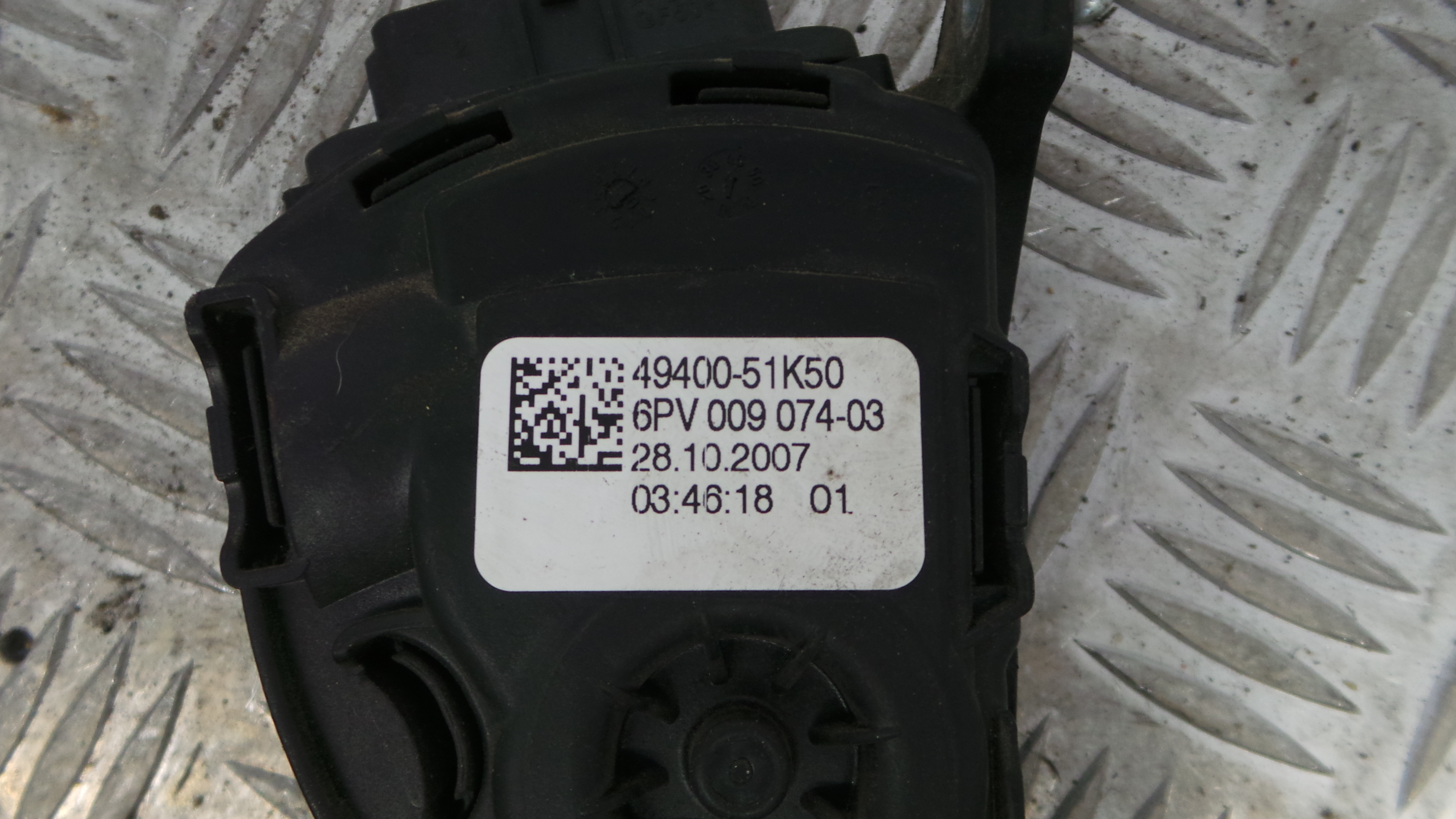 Pedal do Acelerador 49400-51K50 - SUZUKI SWIFT III (MZ, EZ)-33199569