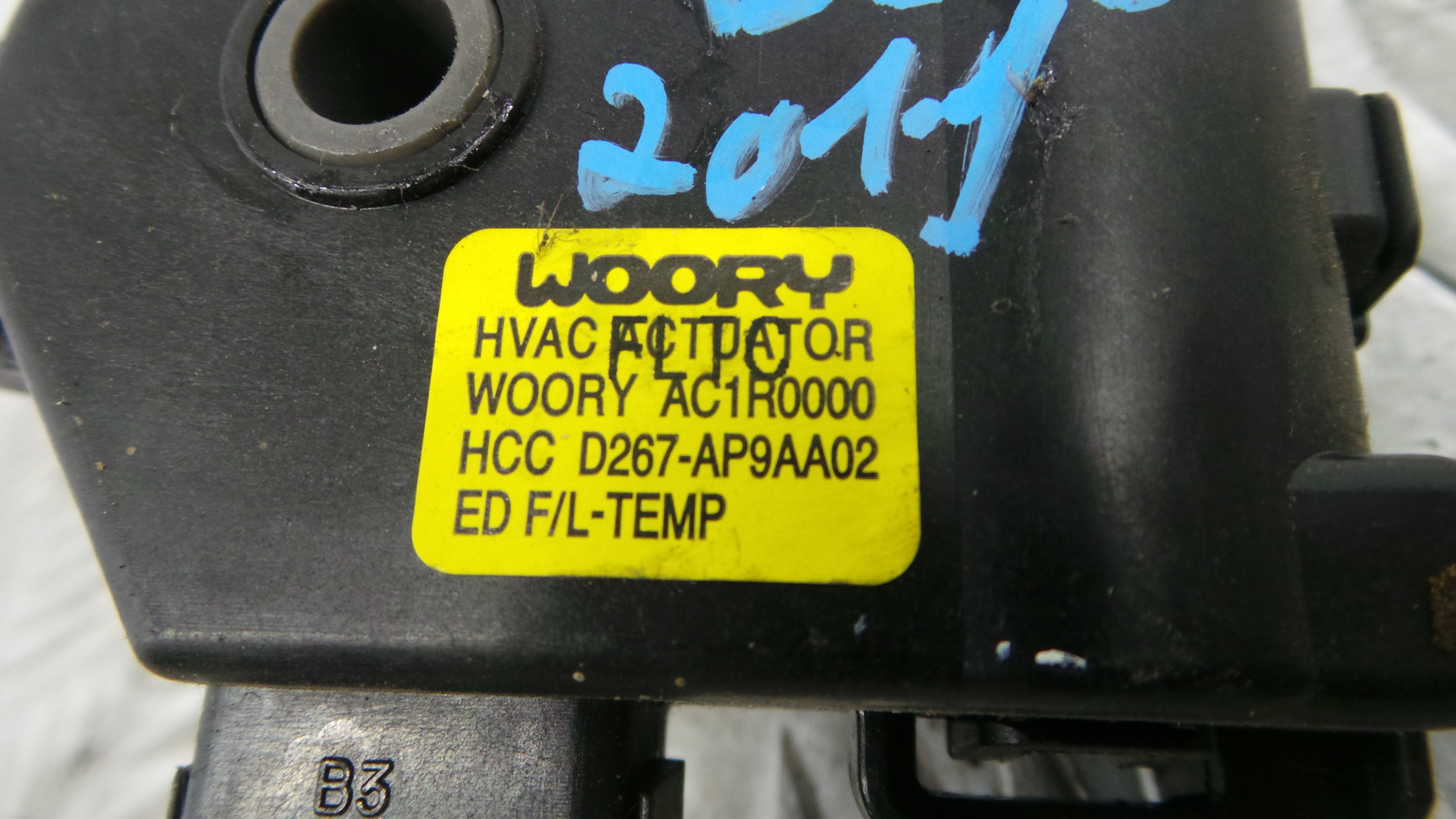 Atuador do Circuito de Ar  AC1R0000 - KIA CEE'D Hatchback (ED)-33199726