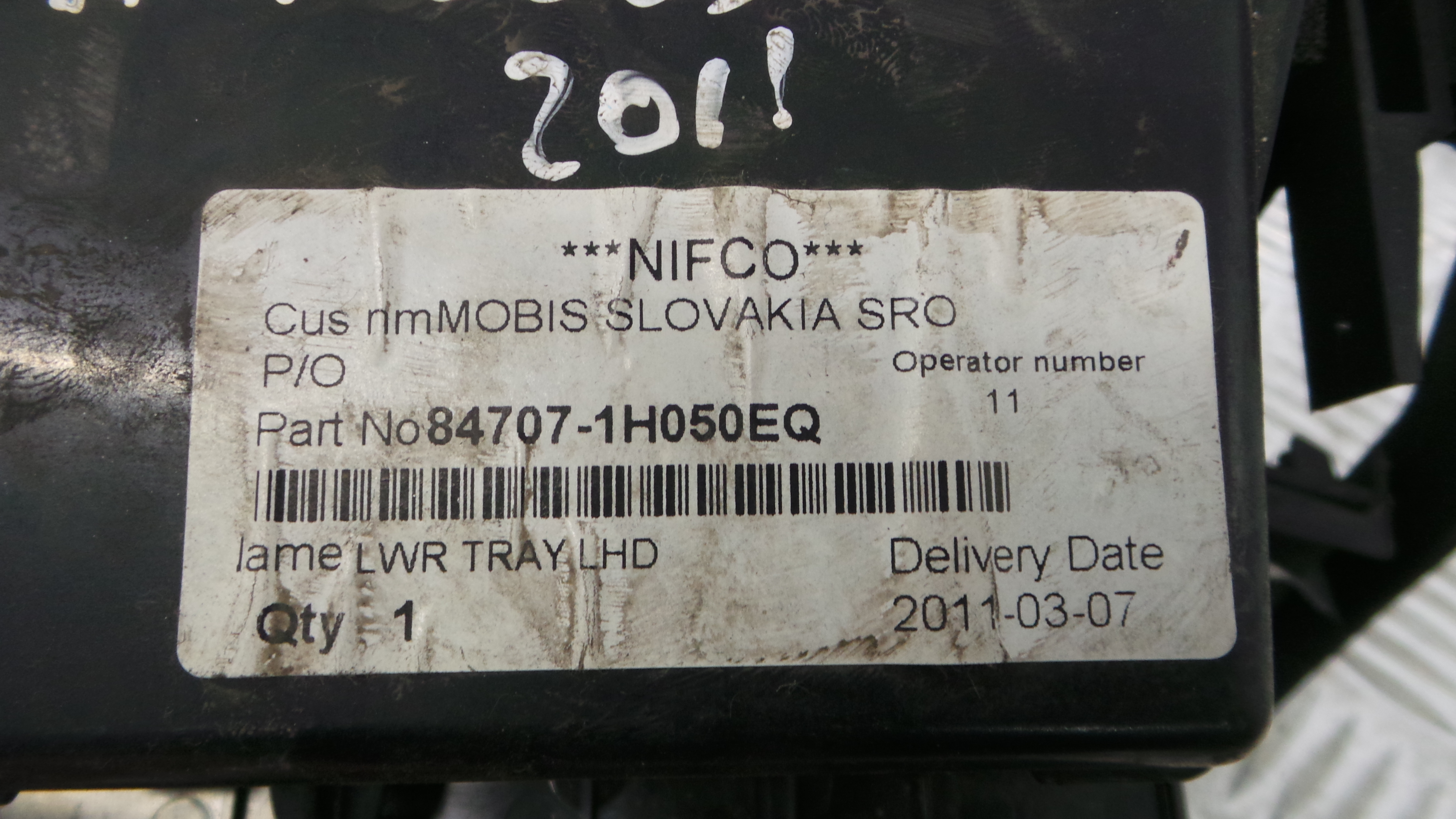 Cinzeiro 84707-1H050EQ - KIA CEE'D Hatchback (ED)-33200478