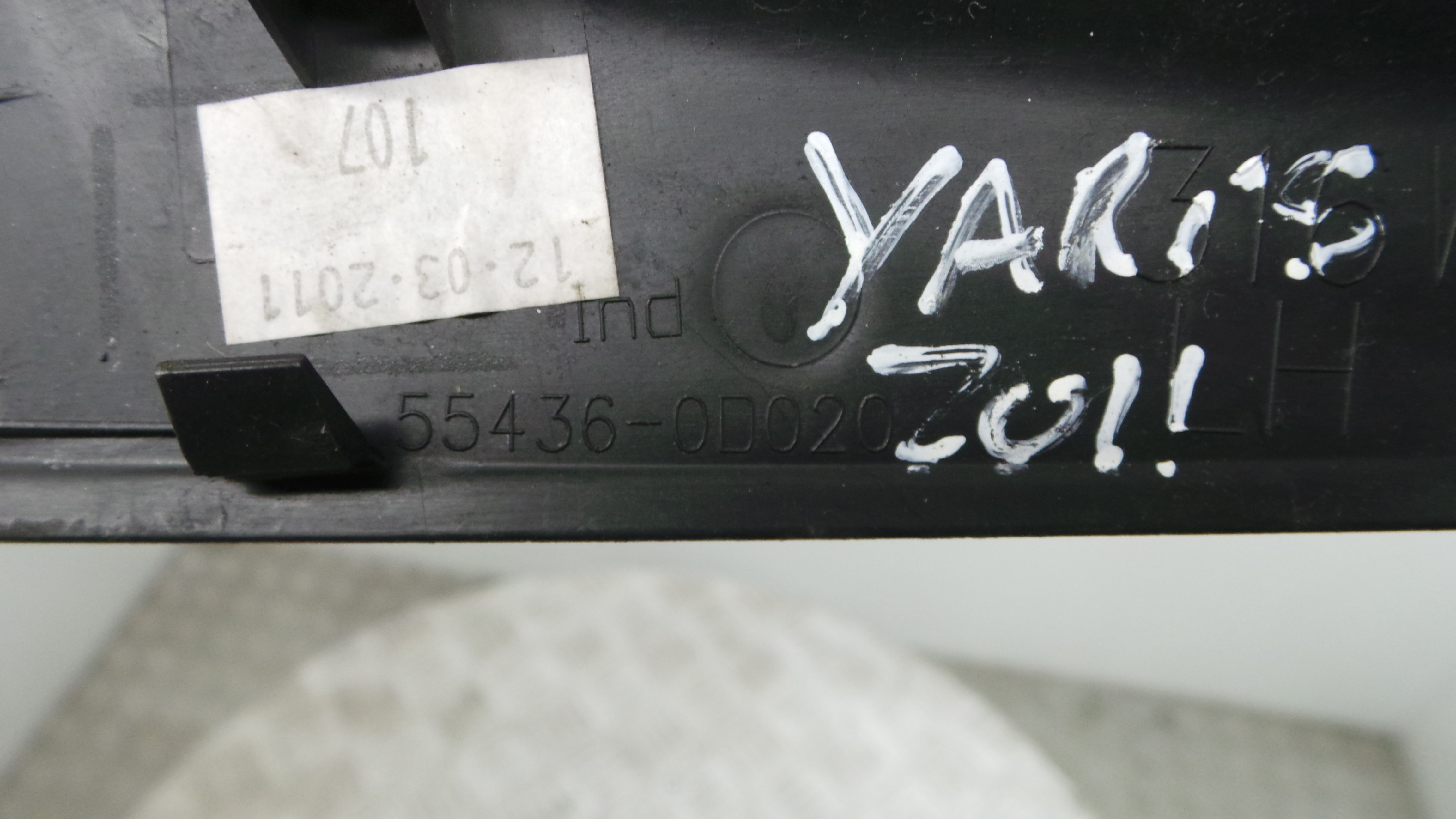 Consola central Tablier 55436-0D020 - TOYOTA YARIS (_P13_), YARIS/VITZ (_P13_)-33200484