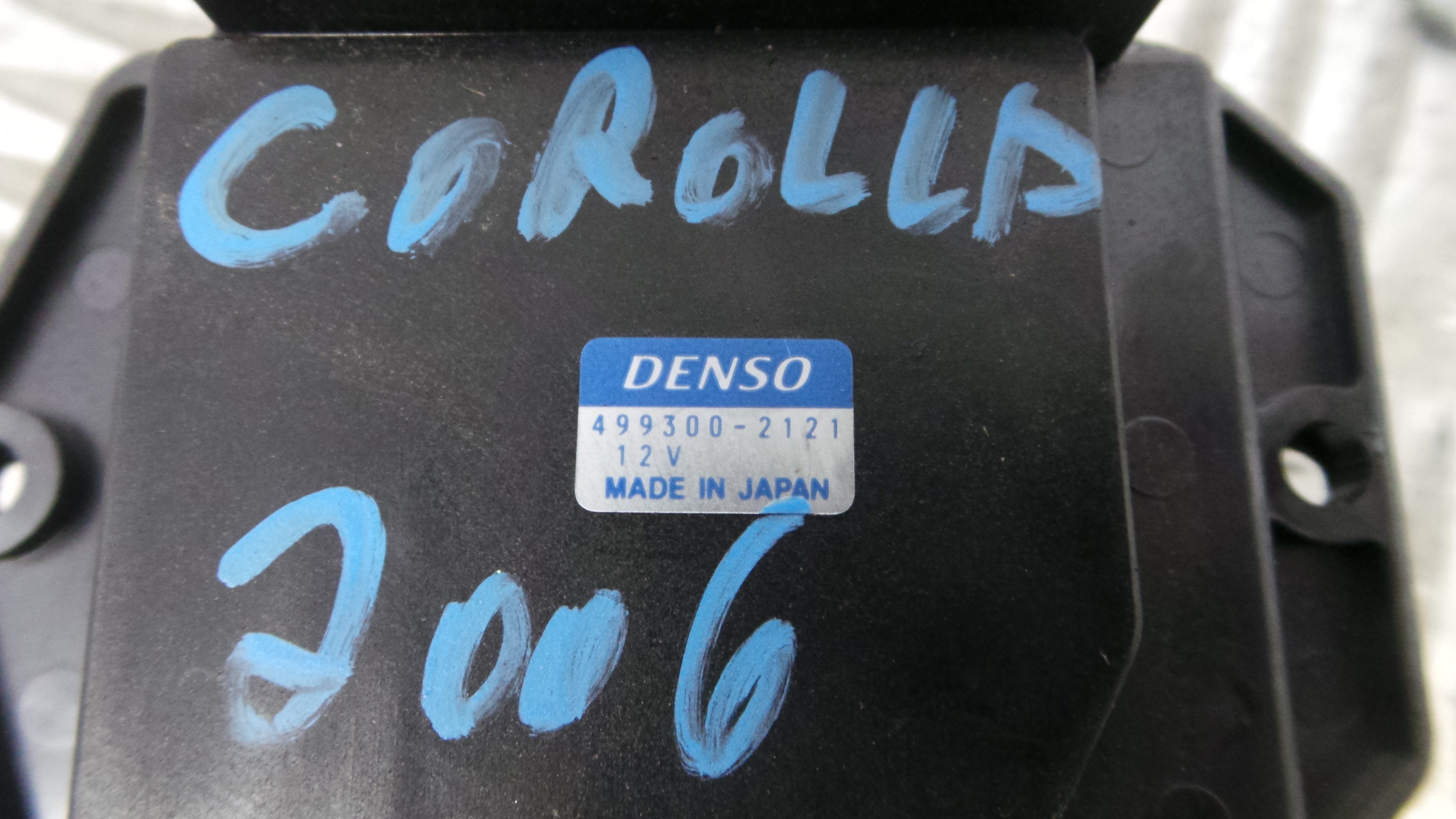 Resistência Ventilador Do Habitáculo 499300-2121 - TOYOTA COROLLA (_E12_), COROLLA / ALLEX (_E12_)-33201516