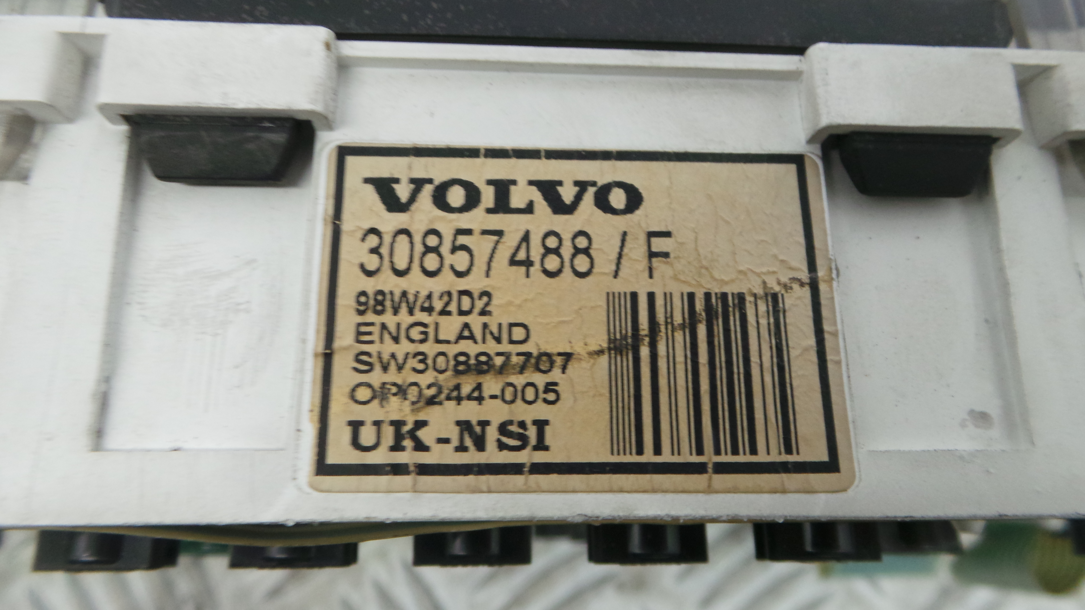 Quadrante 30857488/F - VOLVO V40 Combi (645)-33201602