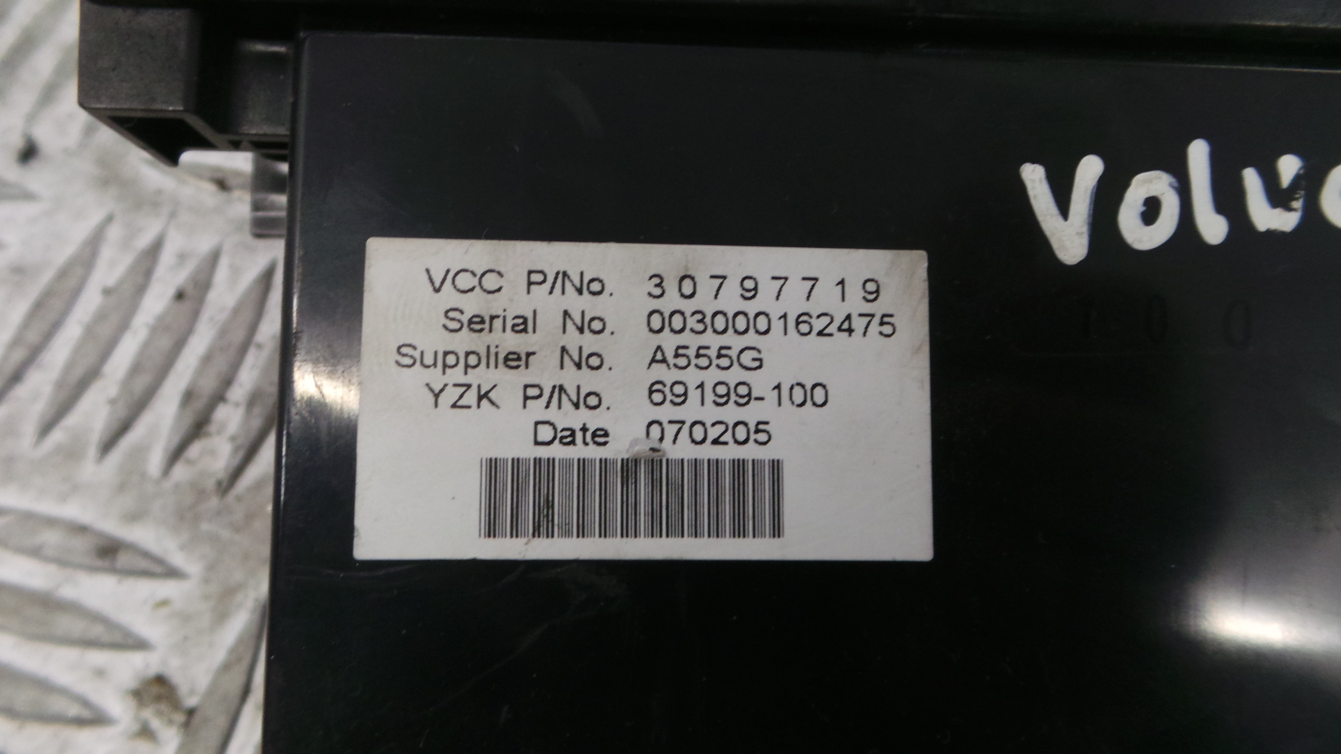 Display do Ar Condicionado / Rádio / GPS / DVD 30797719 - VOLVO C30 (533)-33201961