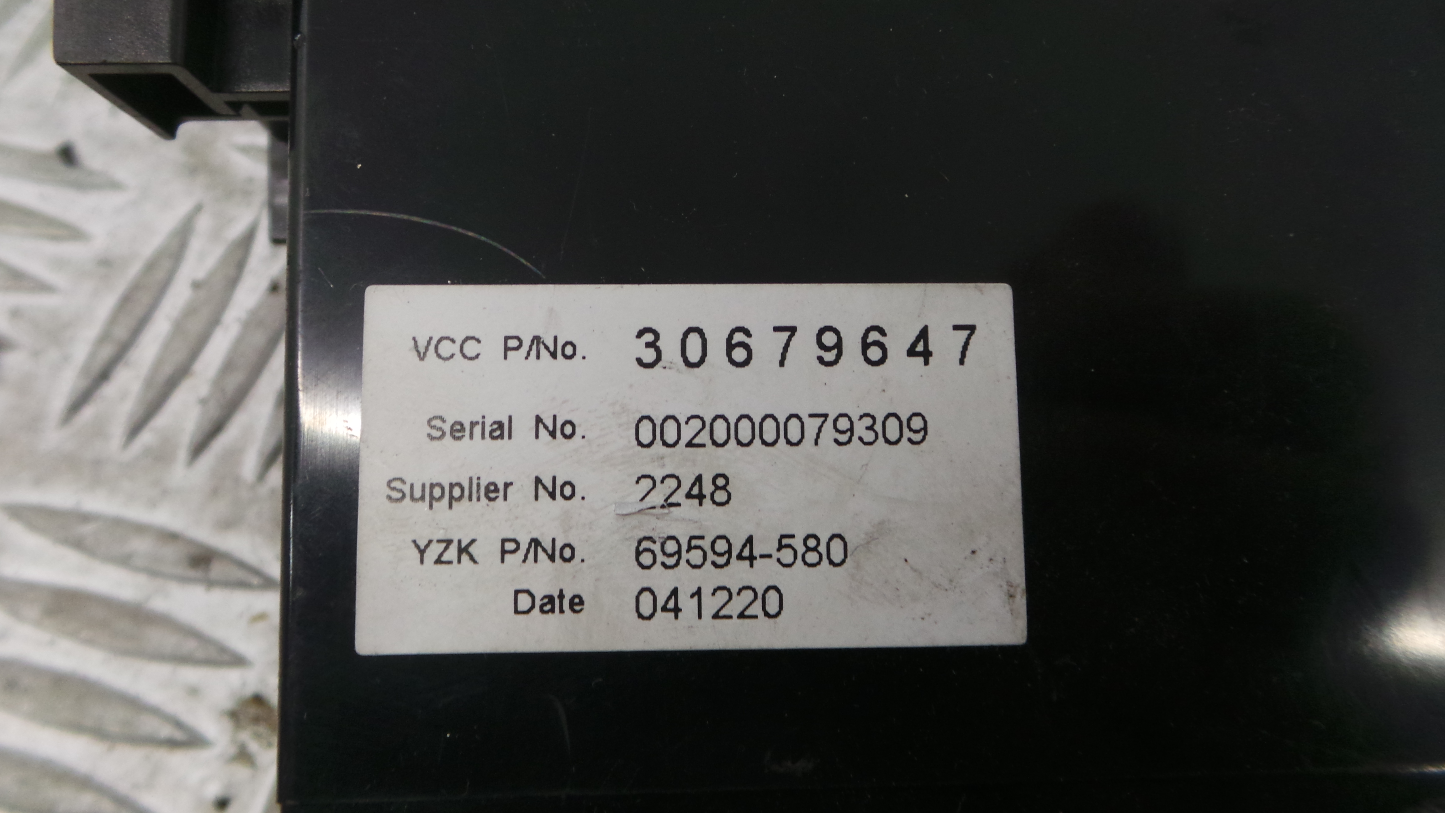 Display do Ar Condicionado / Rádio / GPS / DVD 30679647 - VOLVO V50 (545)-33201964