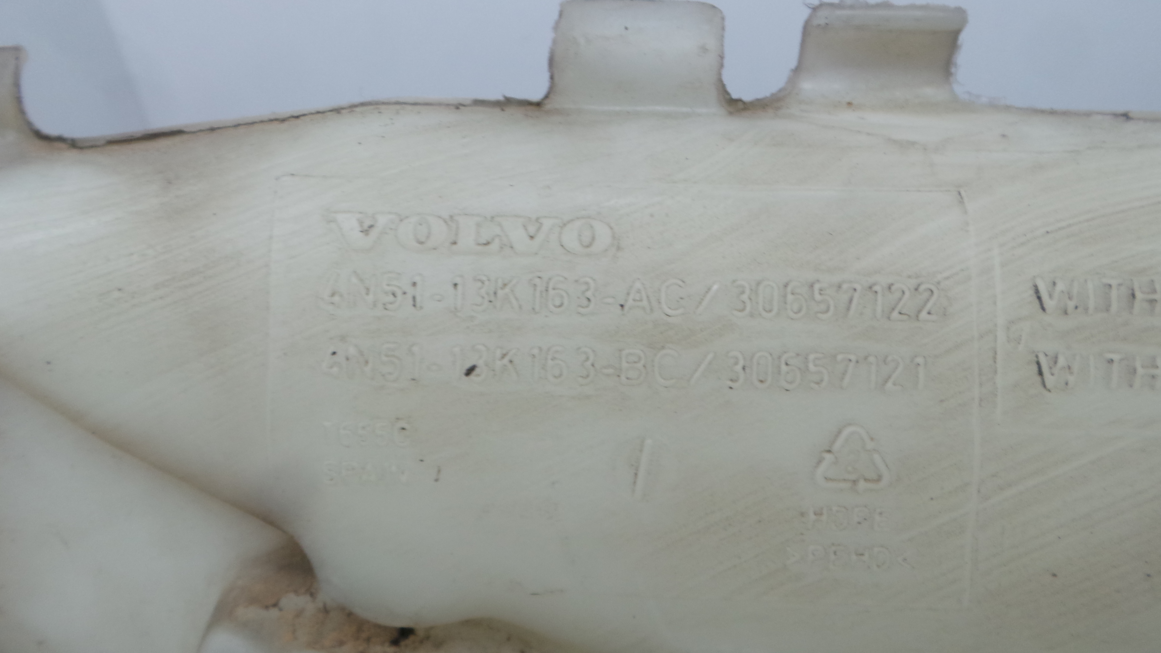 Depósito De Água Do Limpa-vidros 4N51-13K163-AC - VOLVO C30 (533)-33202145