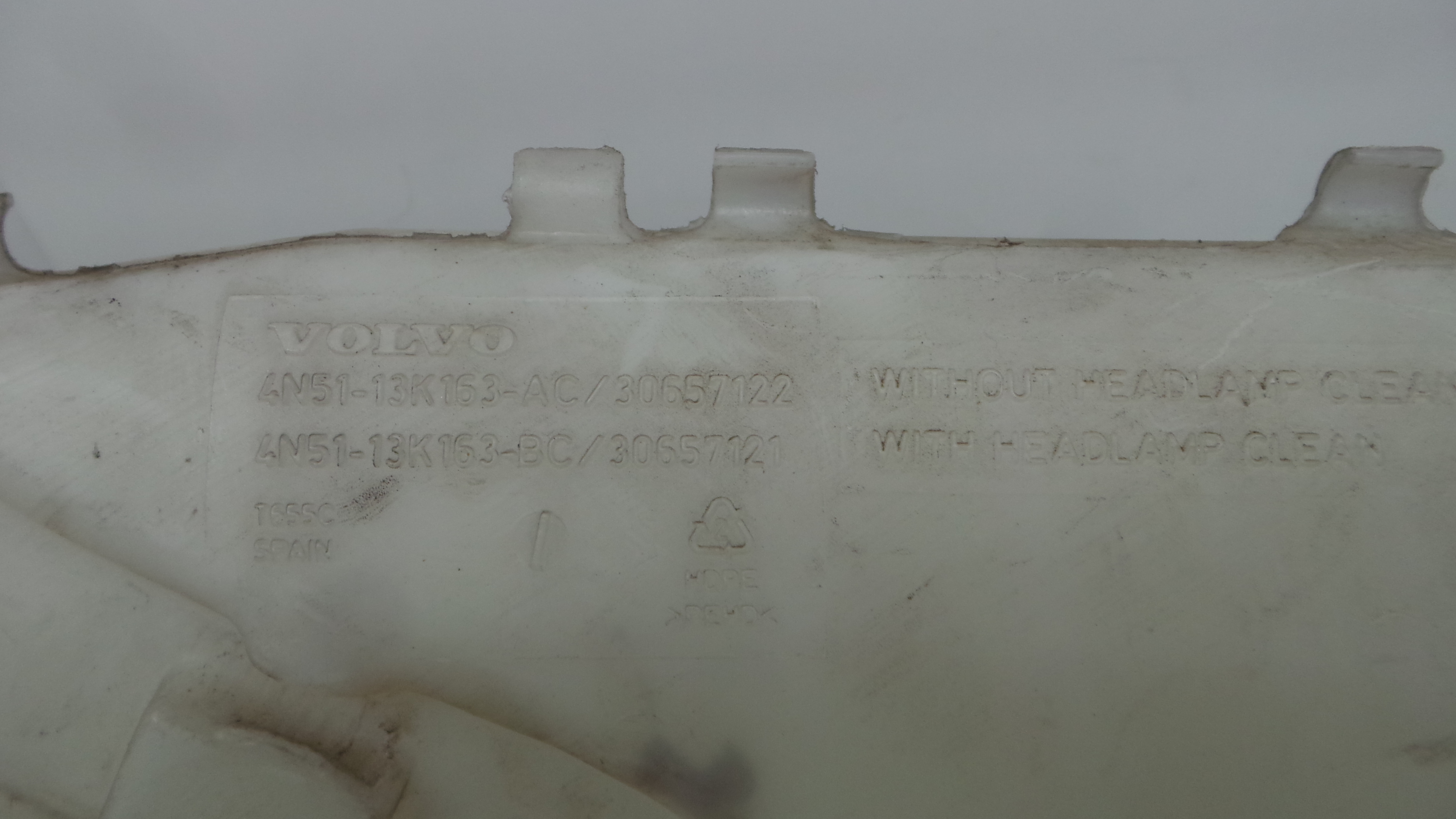 Depósito De Água Do Limpa-vidros 4N51-13K163-AC - VOLVO V50 (545)-33202155