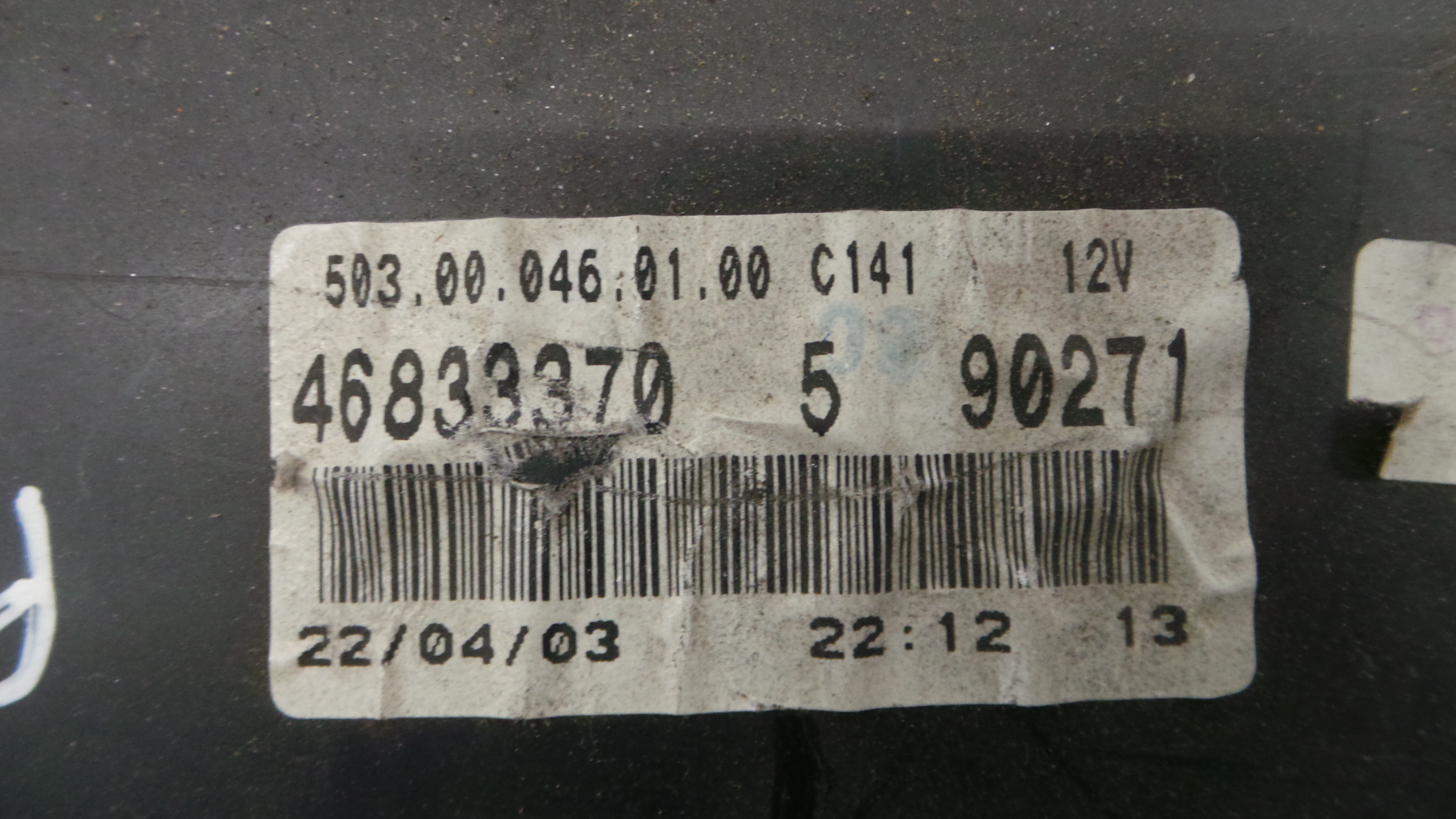 Quadrante 46833370 - FIAT PUNTO (188_)-33202421