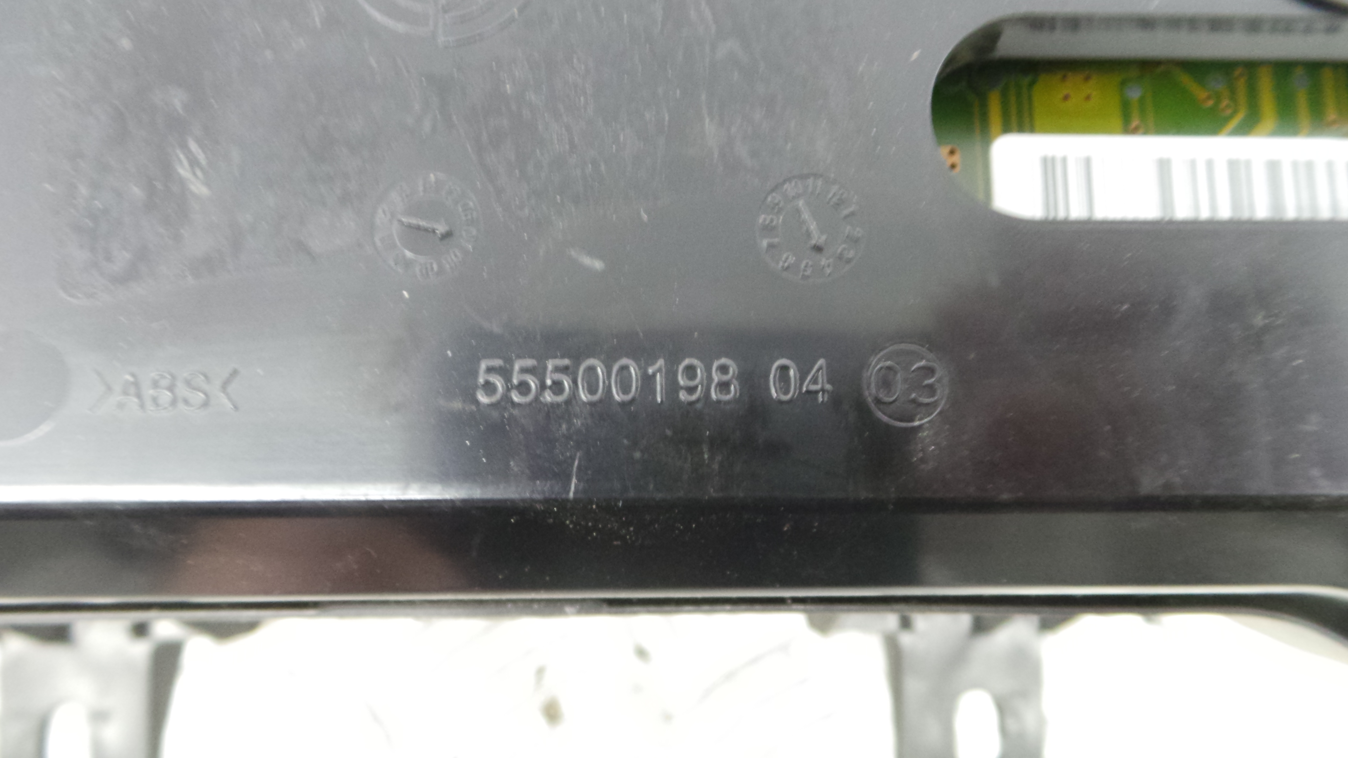 Quadrante 555001980403 - FIAT BRAVO II (198_)-33202430