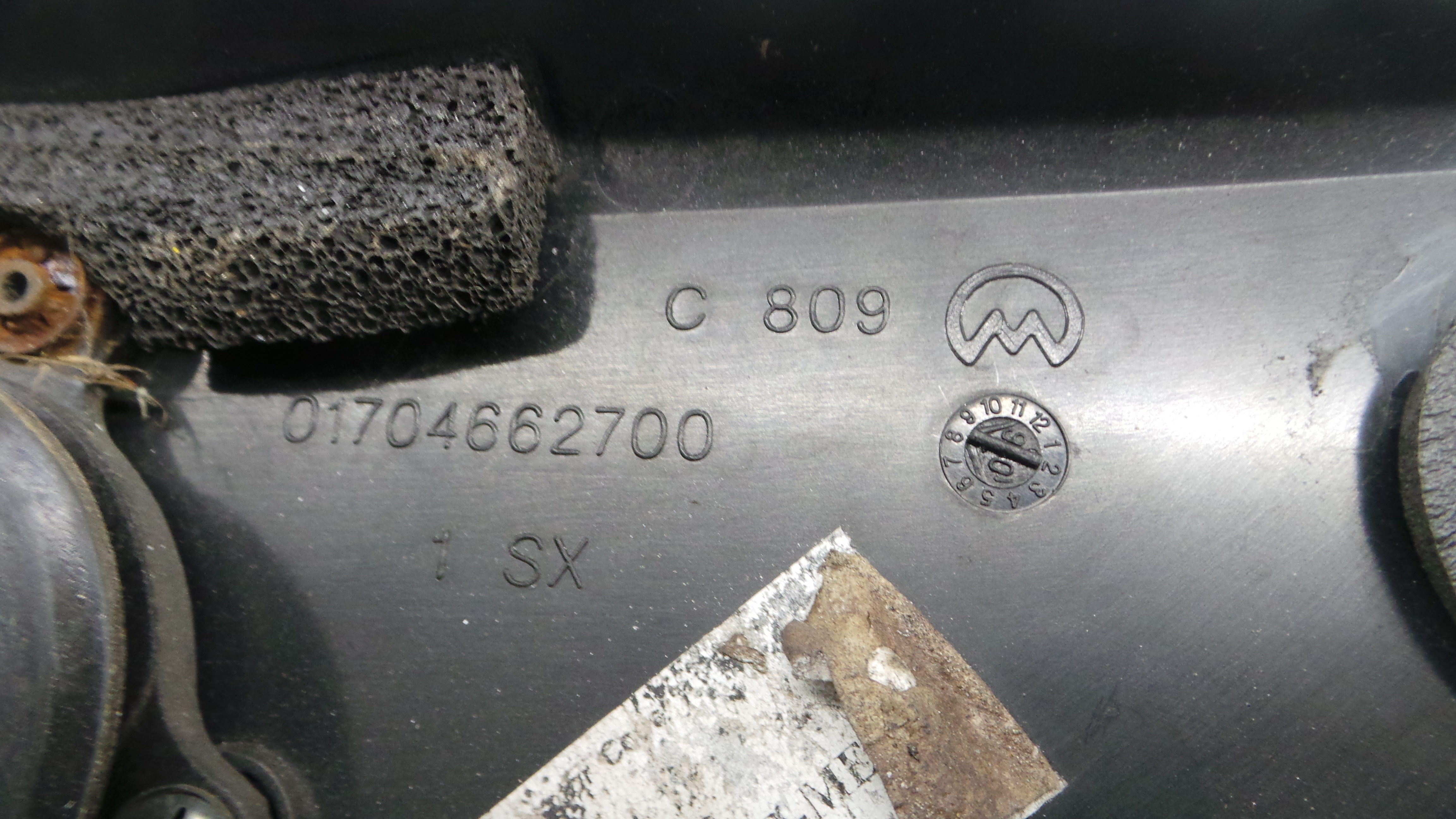 Espelho Retrovisor Esq 01704662700 - FIAT PANDA (169_), PANDA / PANDA CLASSIC (169_)-33202550