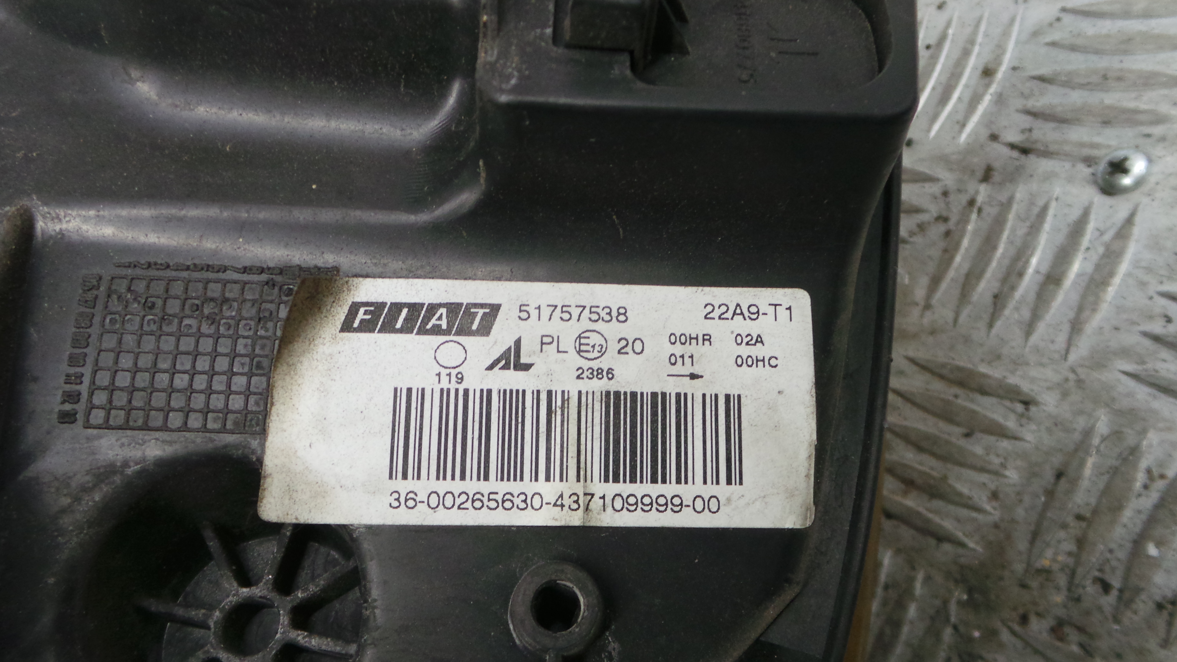 Ótica Esq 51757538 - FIAT BRAVO II (198_)-33203156