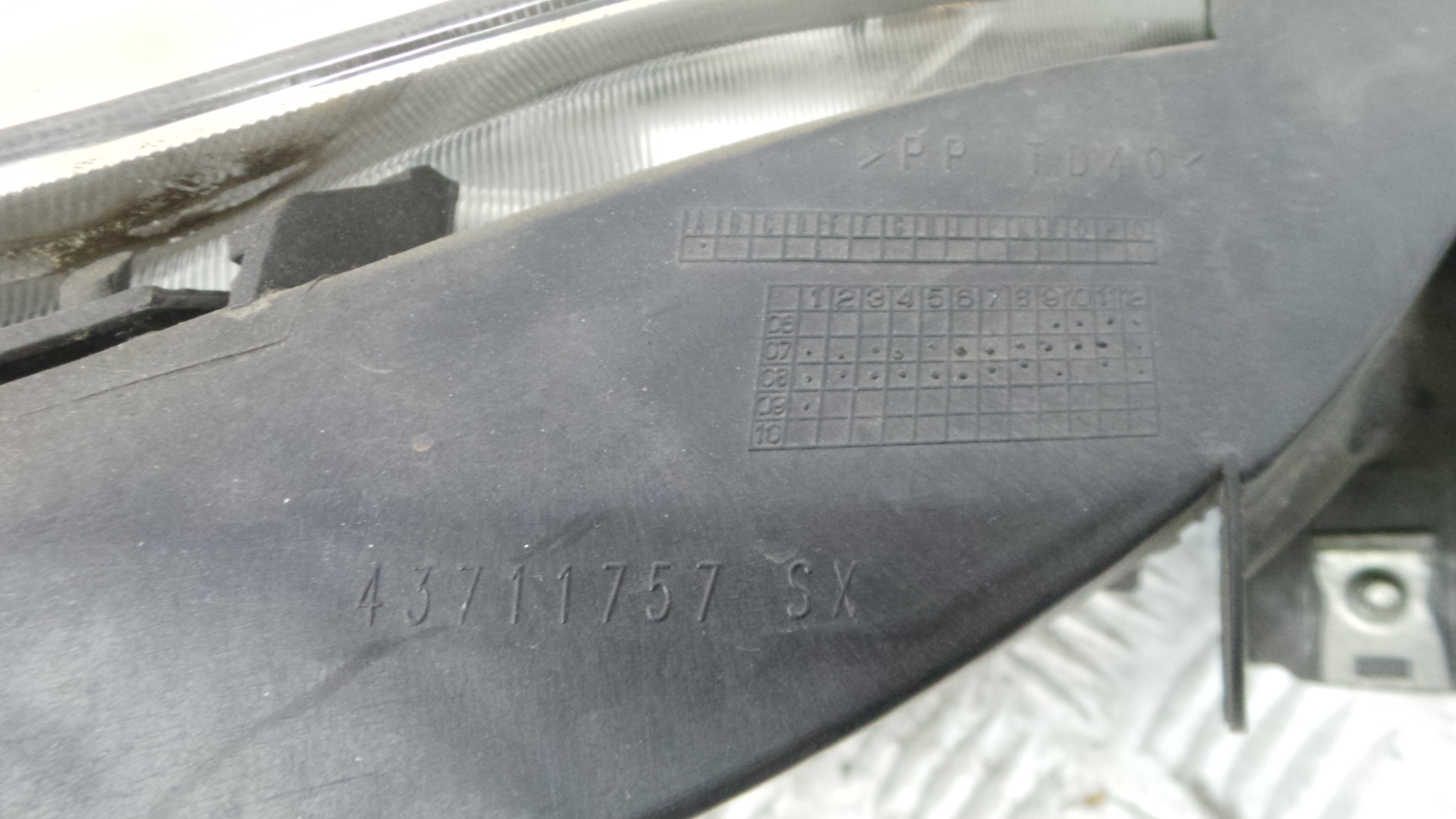 Ótica Esq 51757538 - FIAT BRAVO II (198_)-33203156