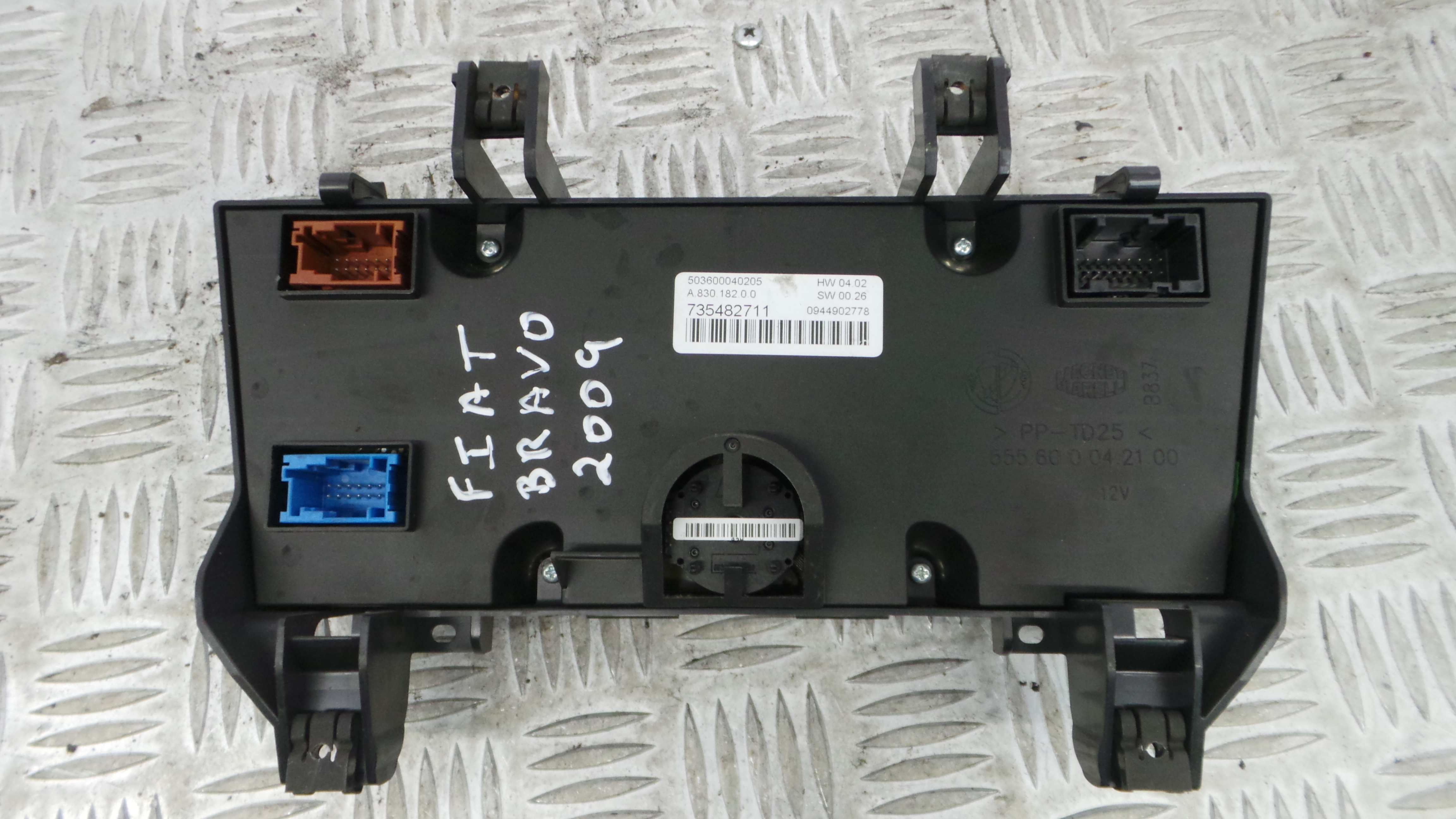 Comando da Sofagem / Climatronic - FIAT BRAVO II (198_)-33203564