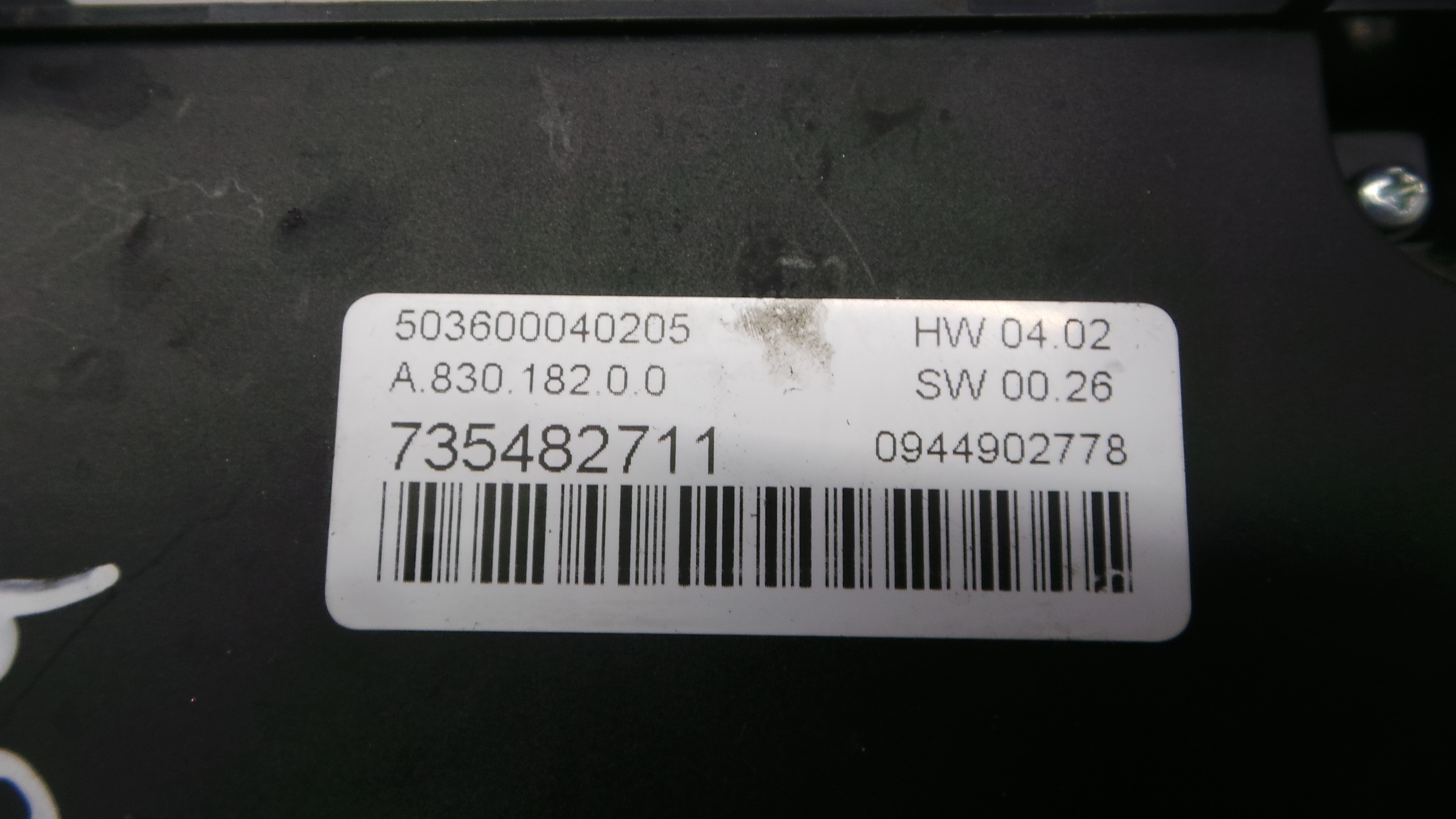 Comando da Sofagem / Climatronic - FIAT BRAVO II (198_)-33203564