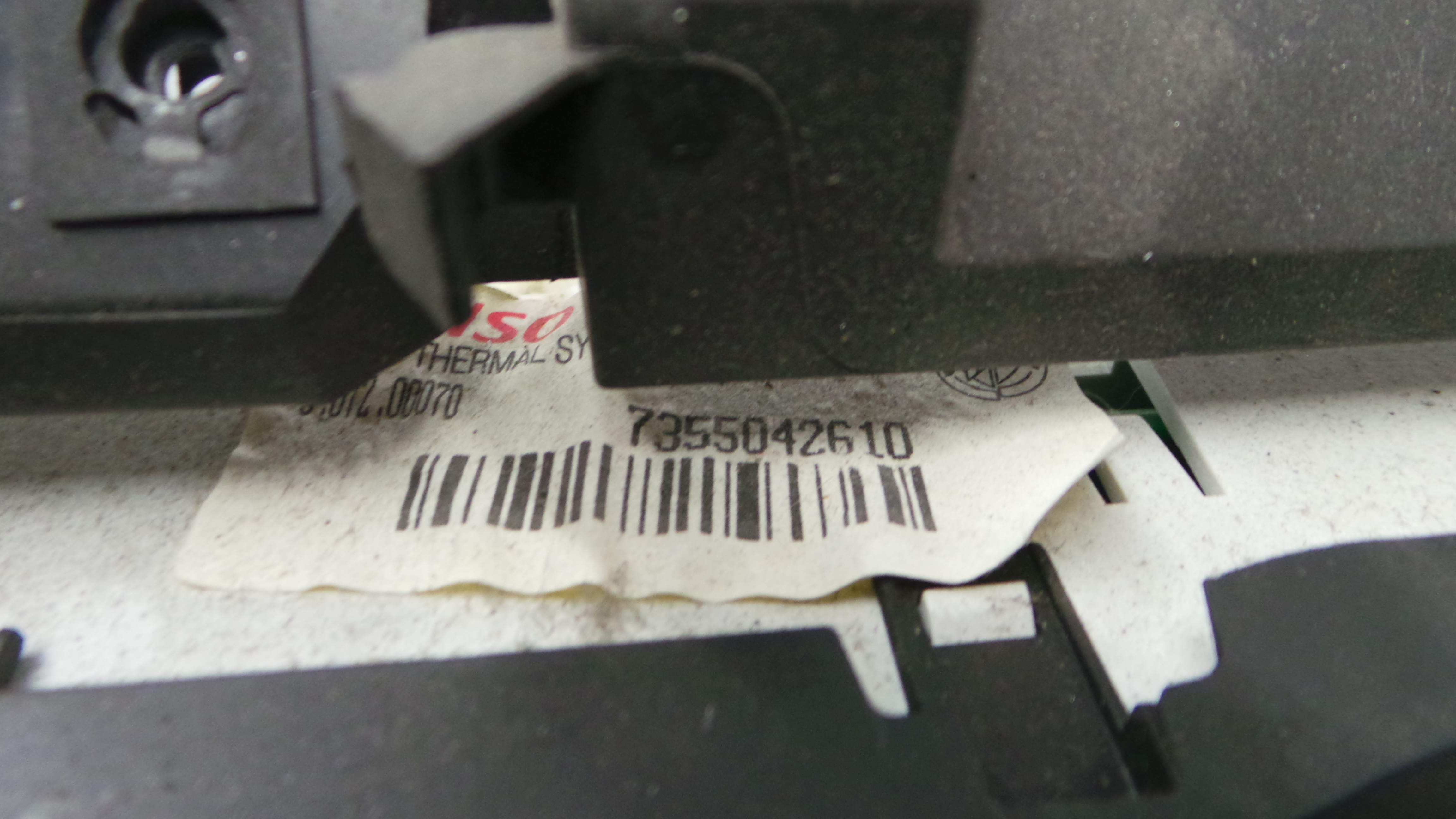 Comando da Sofagem / Climatronic 7355042610 - FIAT PUNTO EVO (199_)-33203578