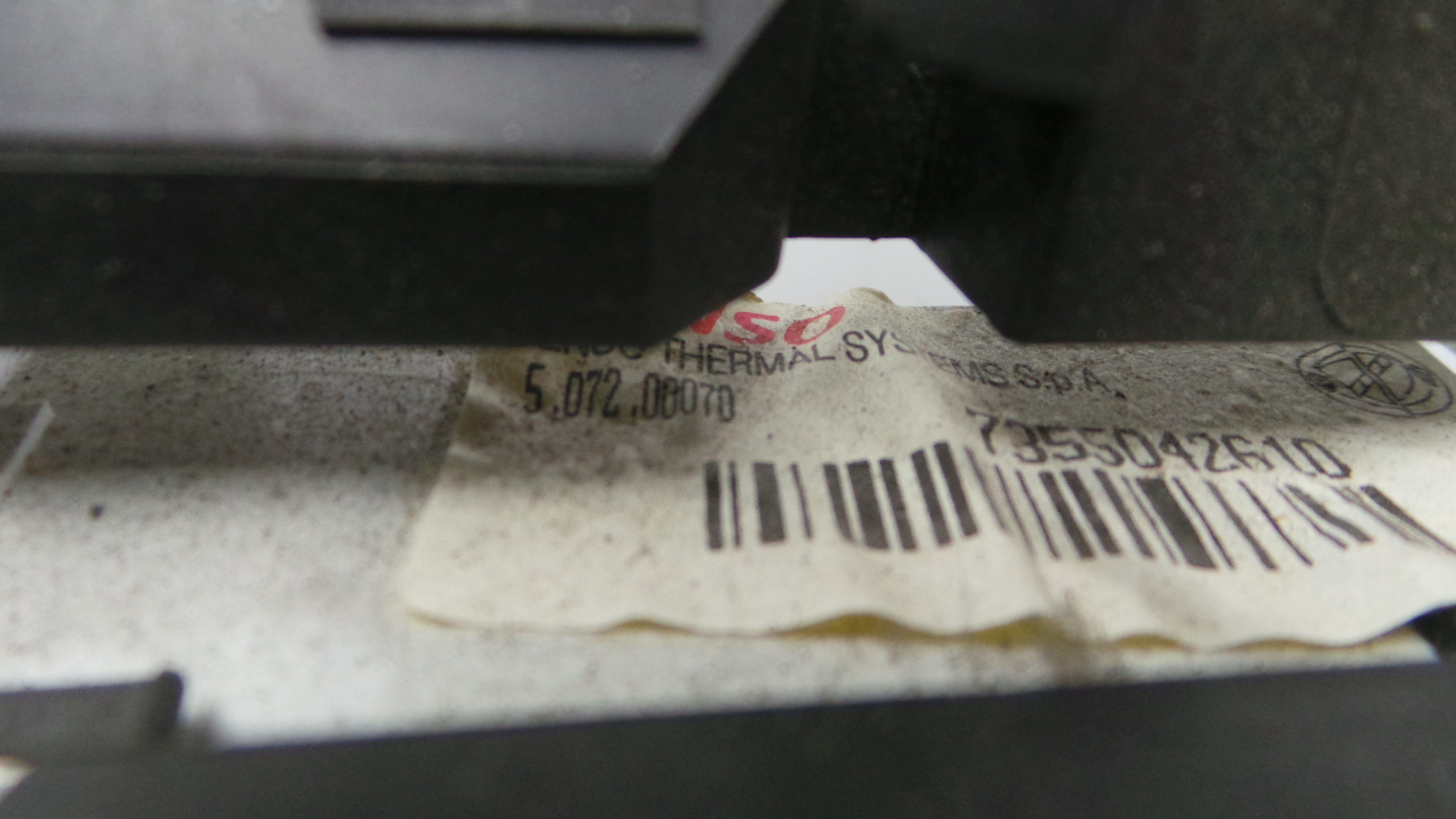 Comando da Sofagem / Climatronic 7355042610 - FIAT PUNTO EVO (199_)-33203578