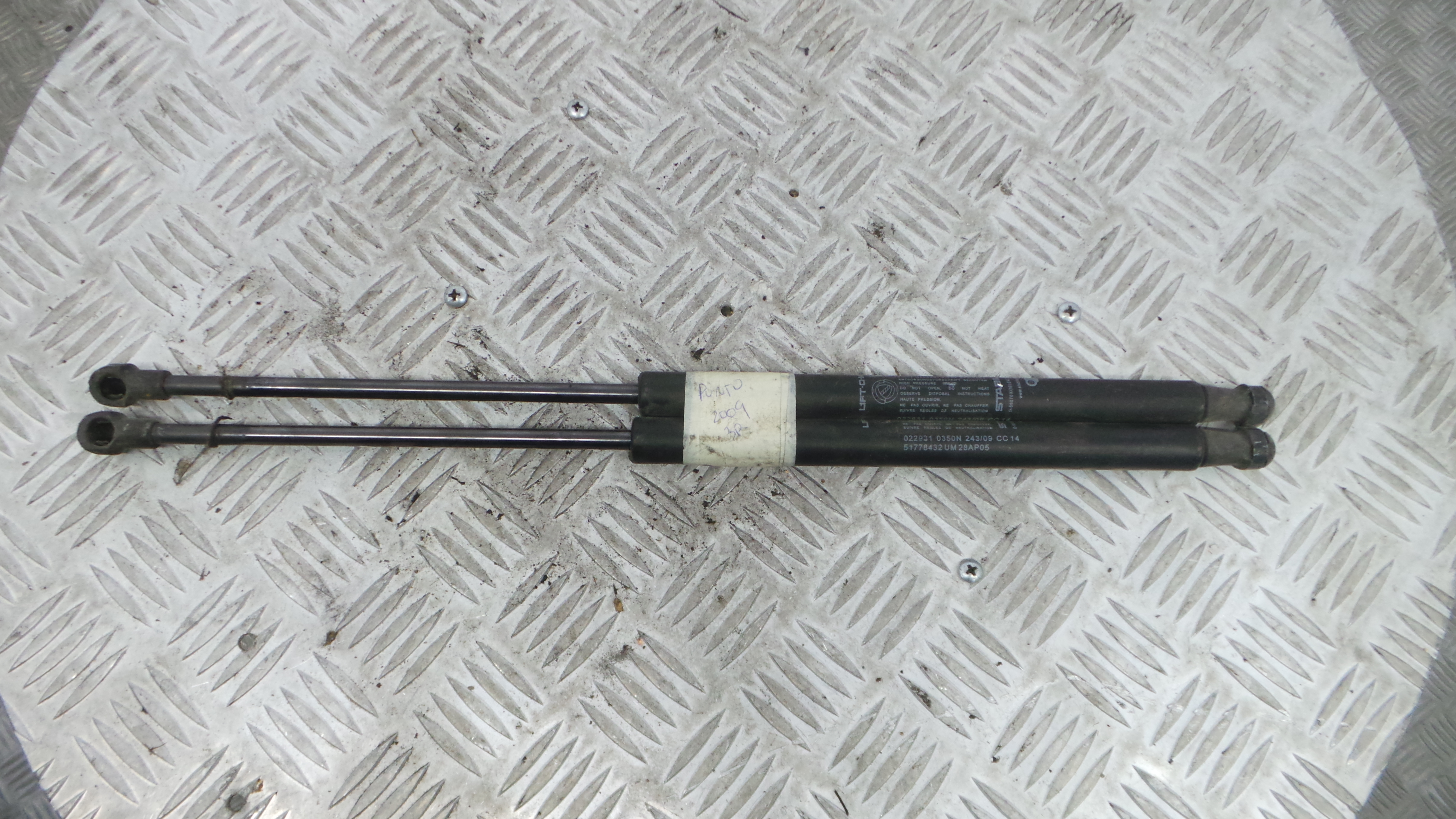 Amortecedor da Mala 51778432 - FIAT PUNTO (188_)-33203676