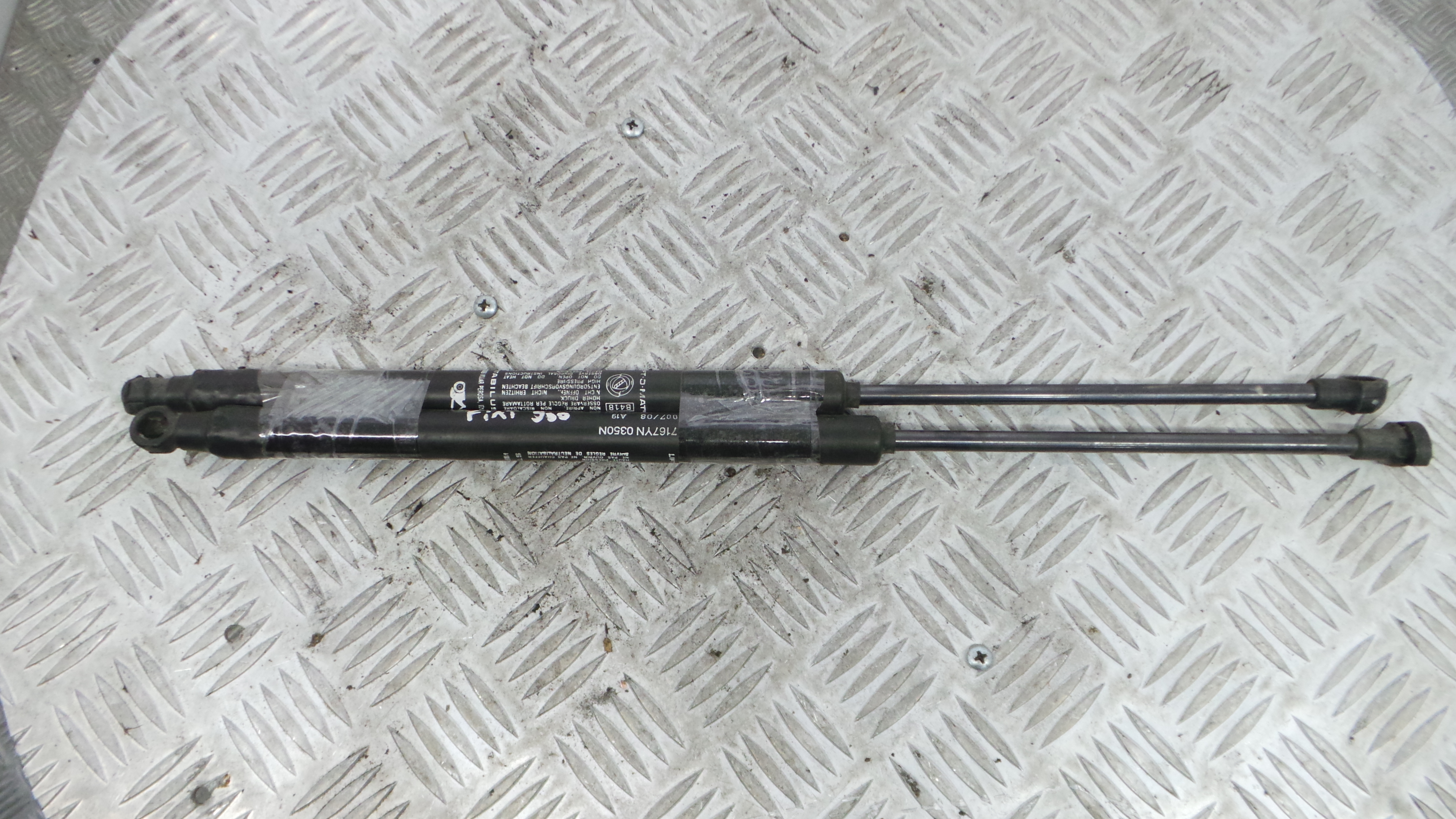 Amortecedor da Mala 51785412 - FIAT 500 (312_)-33203690