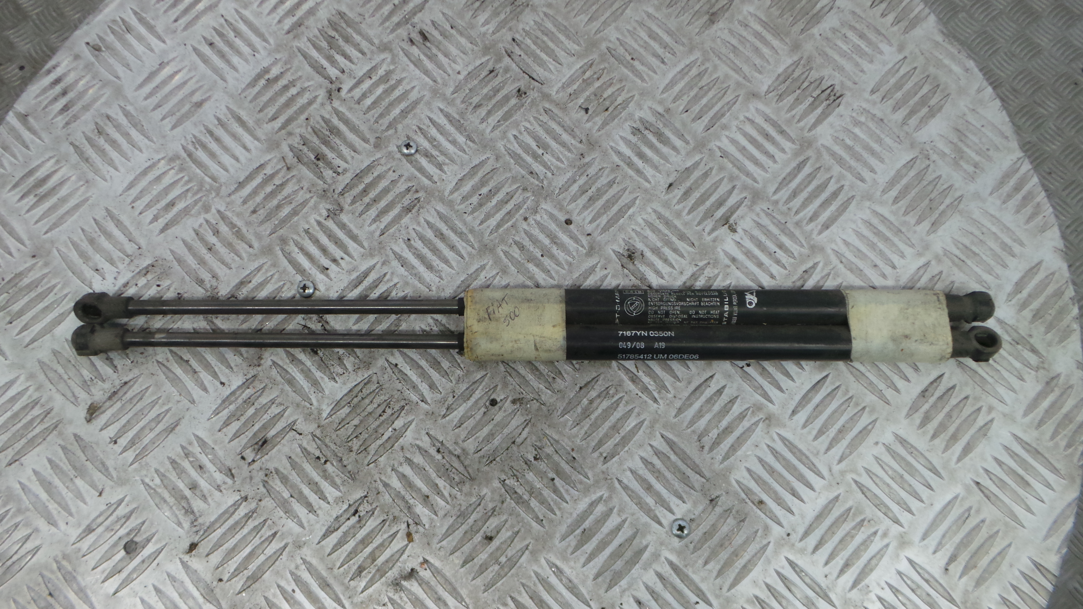 Amortecedor da Mala 51785412 - FIAT 500 (312_)-33203697