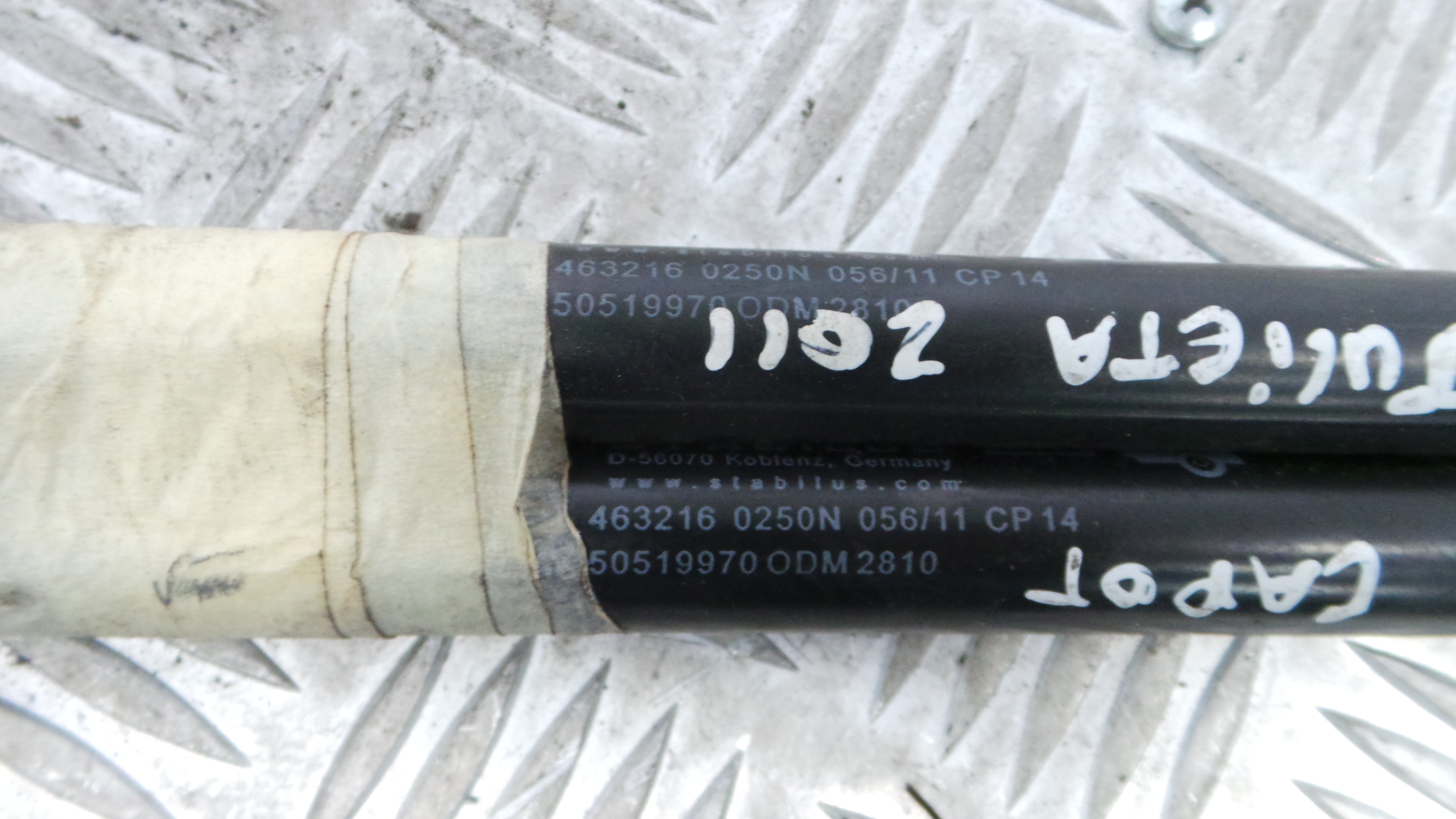 Amortecedor do Capot 50519970 - ALFA ROMEO GIULIETTA (940_)-33203707