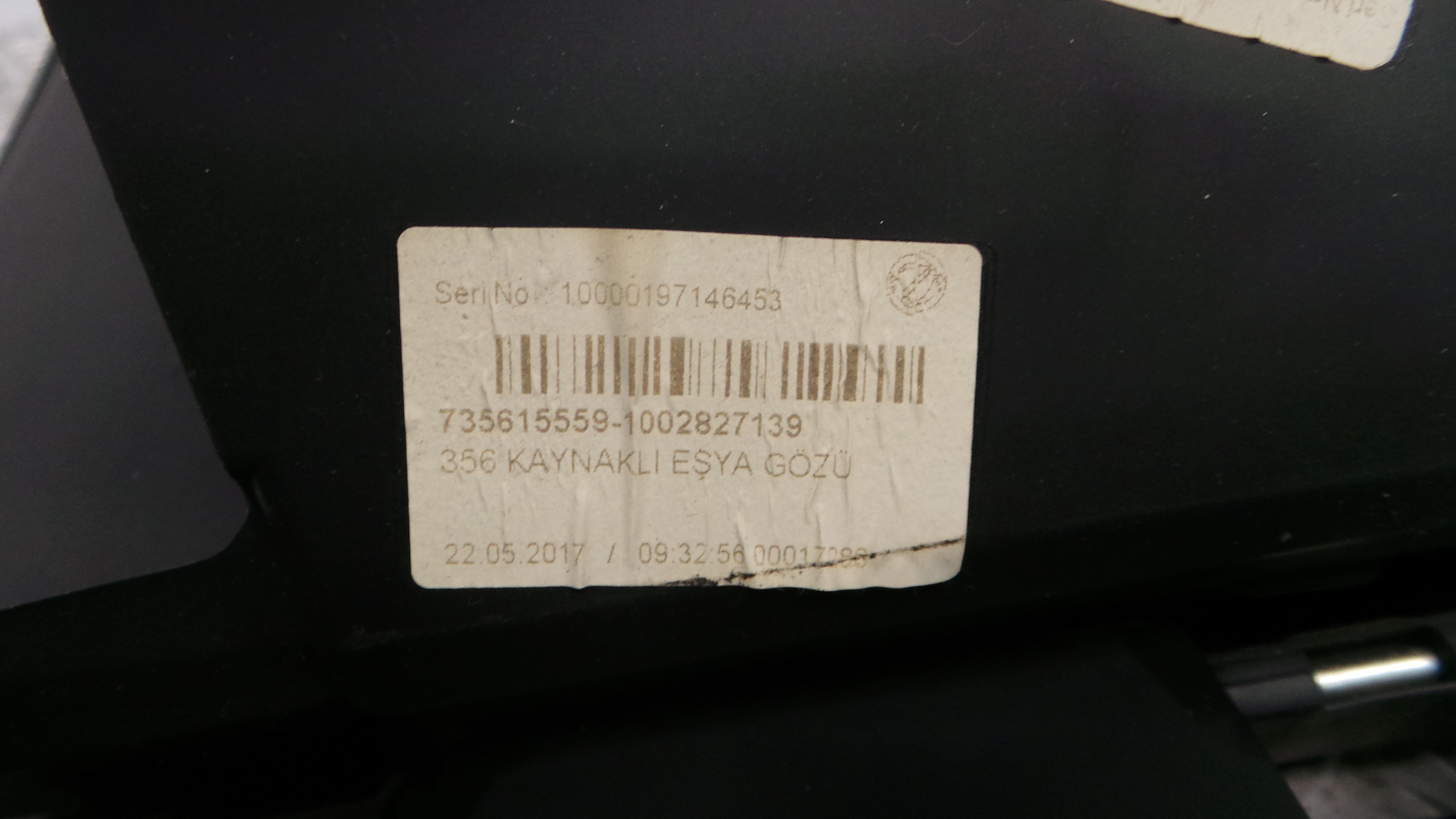 Porta Luvas  735615559 - FIAT EGEA Hatchback (356_, 357_), TIPO Hatchback (356_, 357_)-33250738