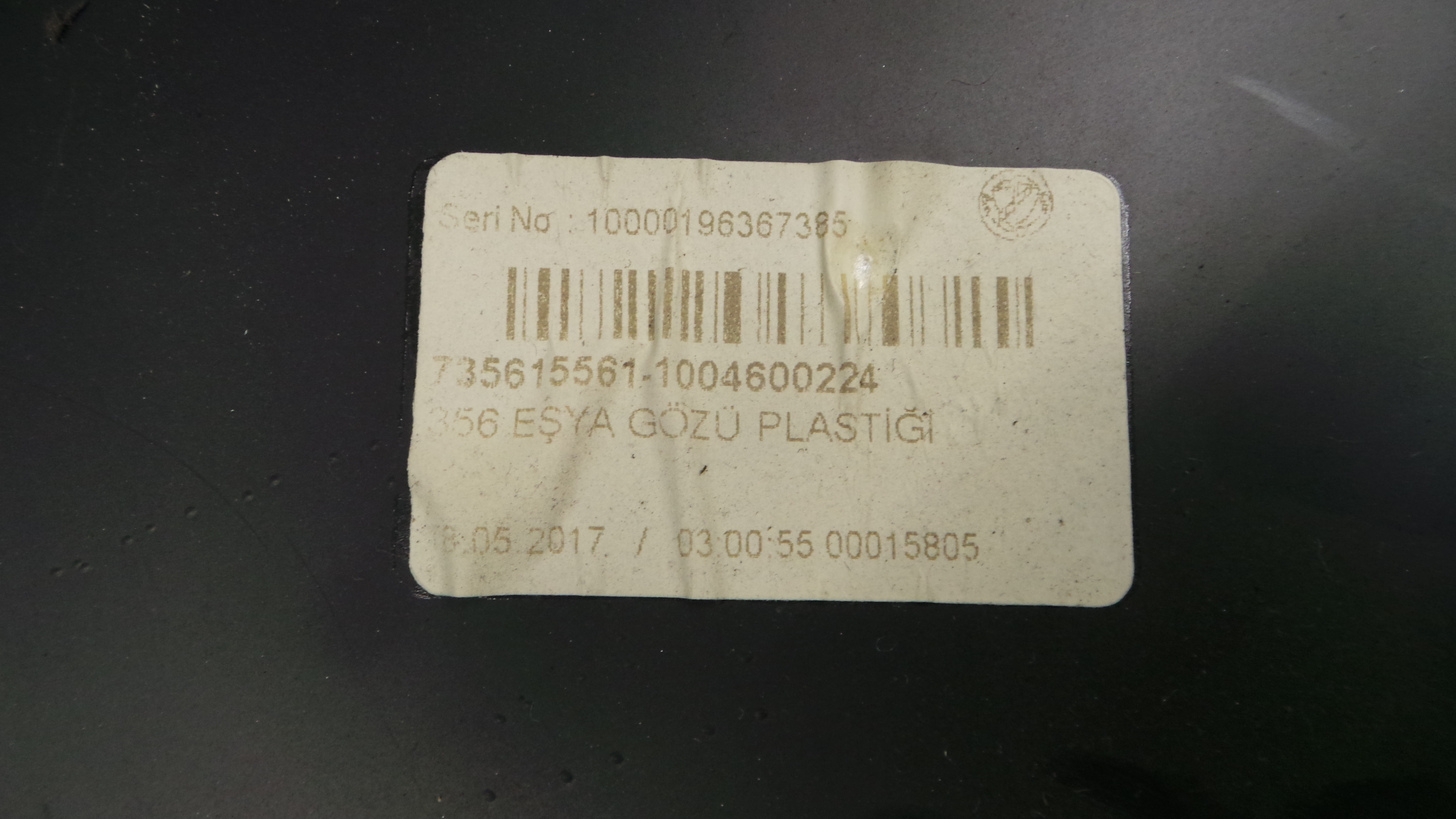 Porta Luvas  735615559 - FIAT EGEA Hatchback (356_, 357_), TIPO Hatchback (356_, 357_)-33250738