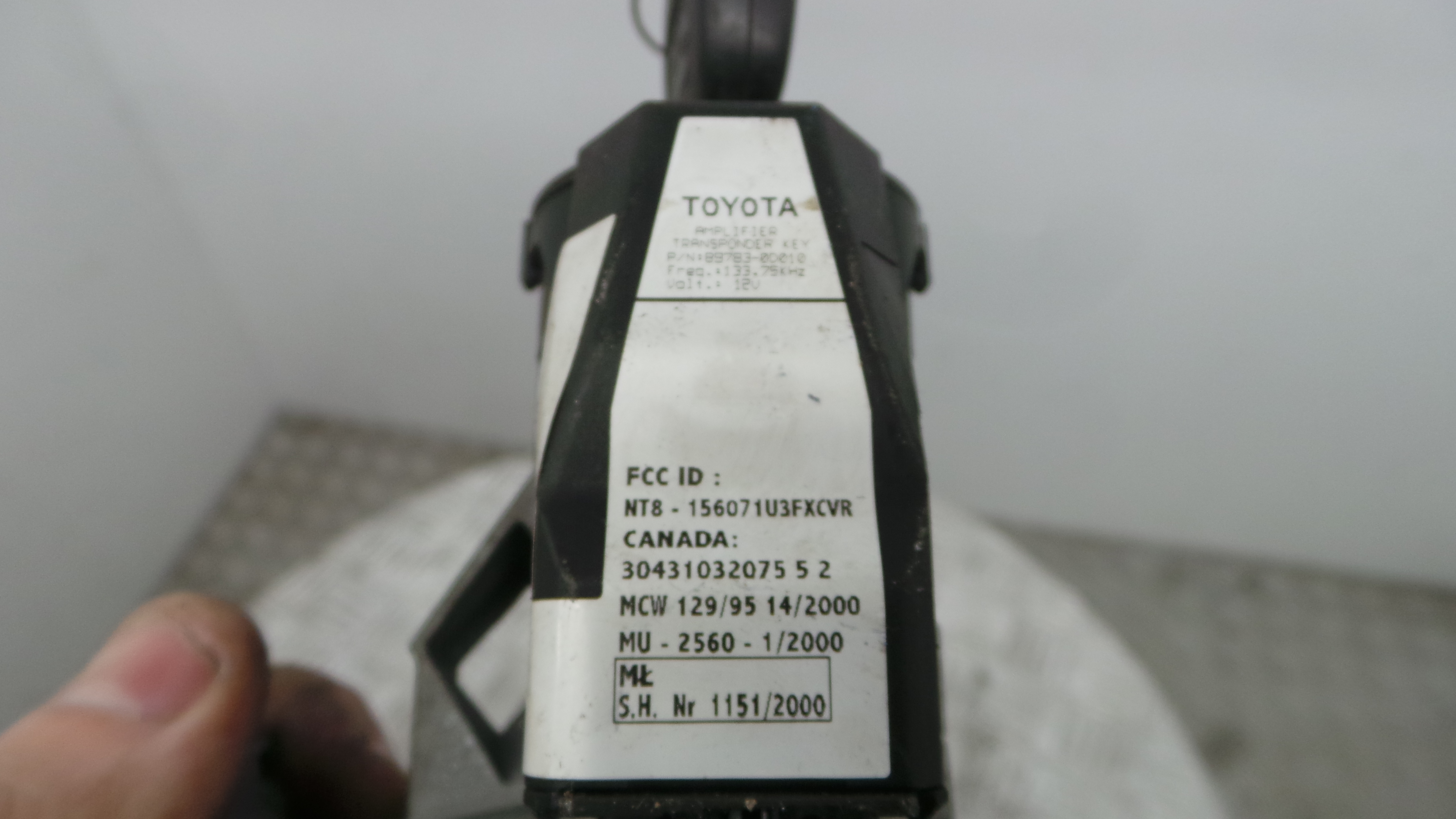 Canhão de ignição 450200D01 - TOYOTA YARIS (_P9_), YARIS/VITZ (_P9_)-33250808