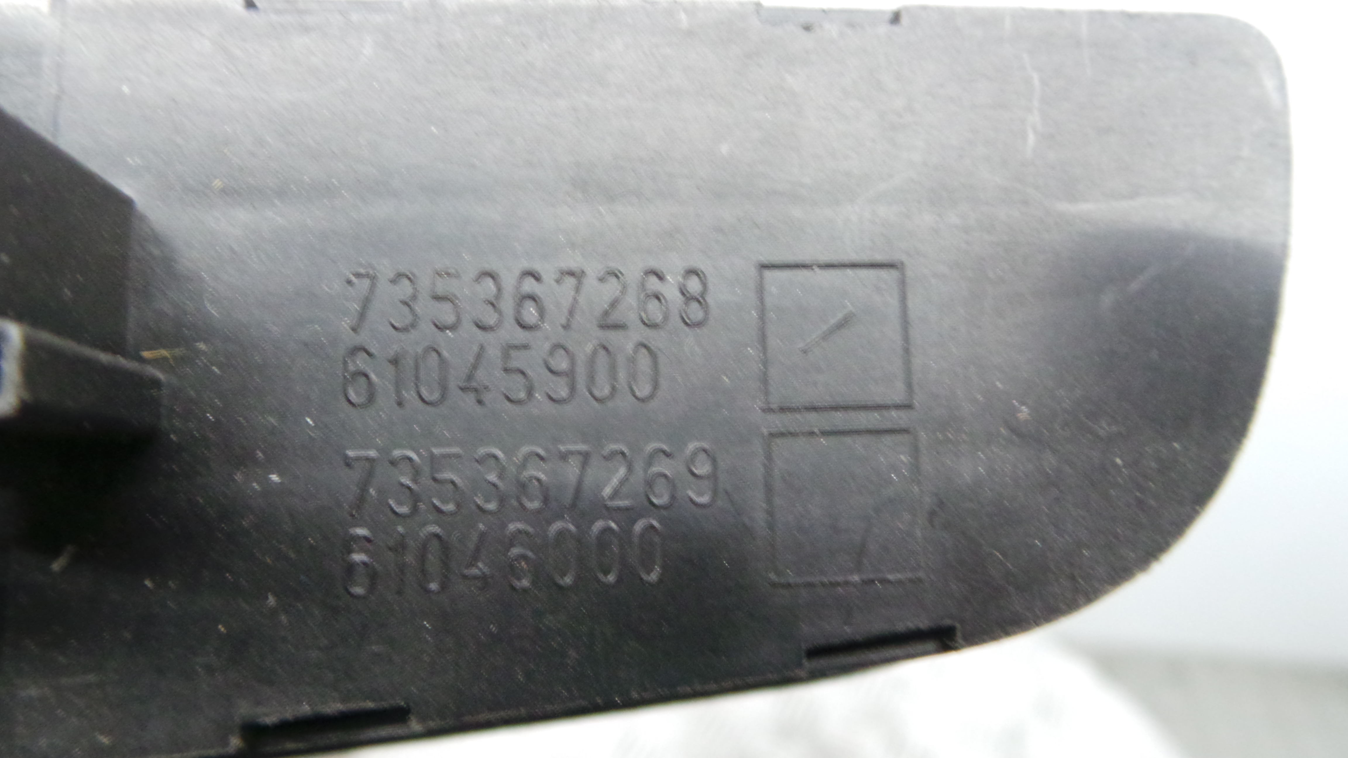 Comando de Regulação dos Faróis 735367268 - FIAT PUNTO Caixa/parte traseira inclinada (199_)-33251722