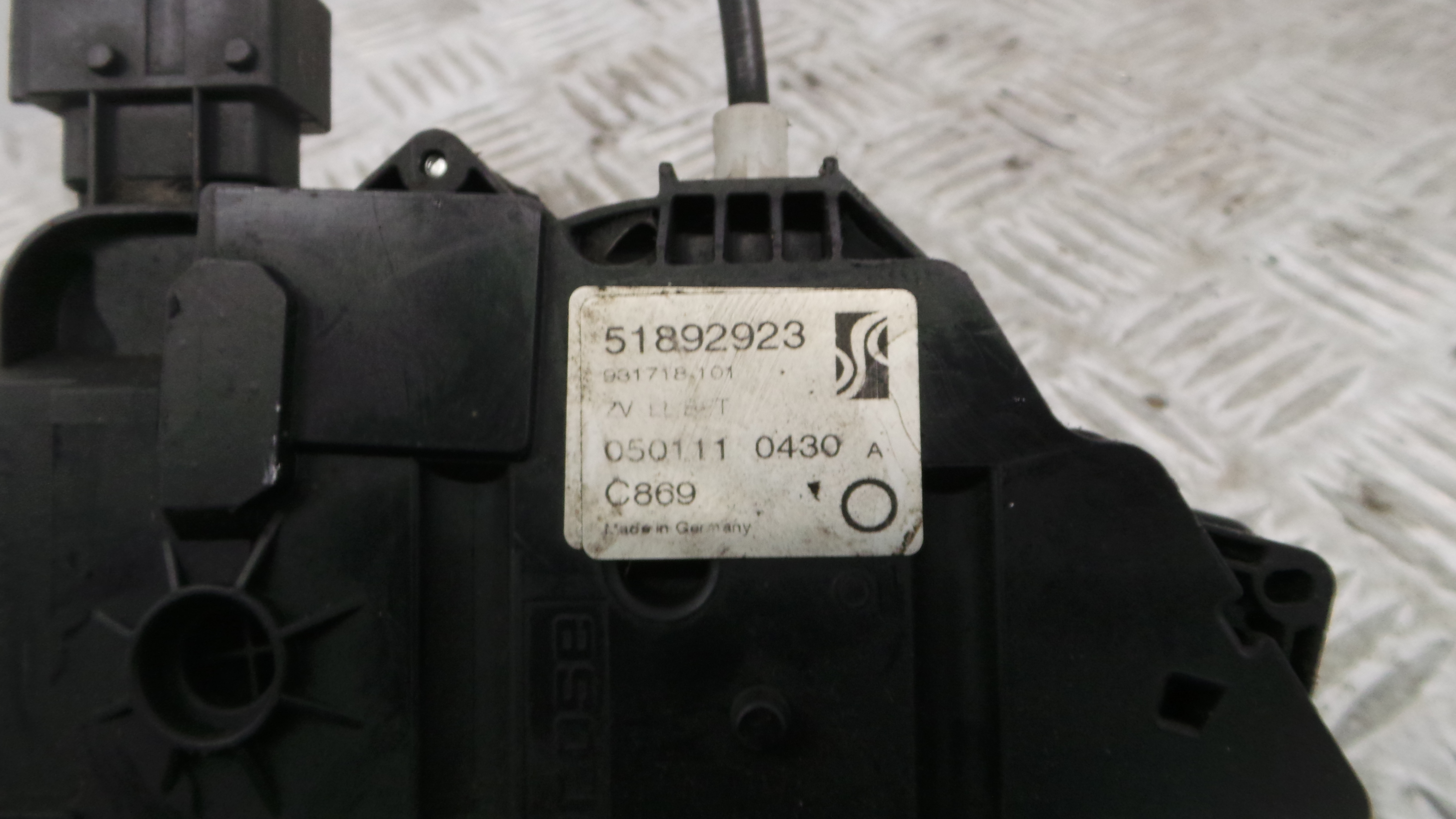 Fecho da Porta Frente Dto 51892923 - FIAT PUNTO EVO (199_)-33251898