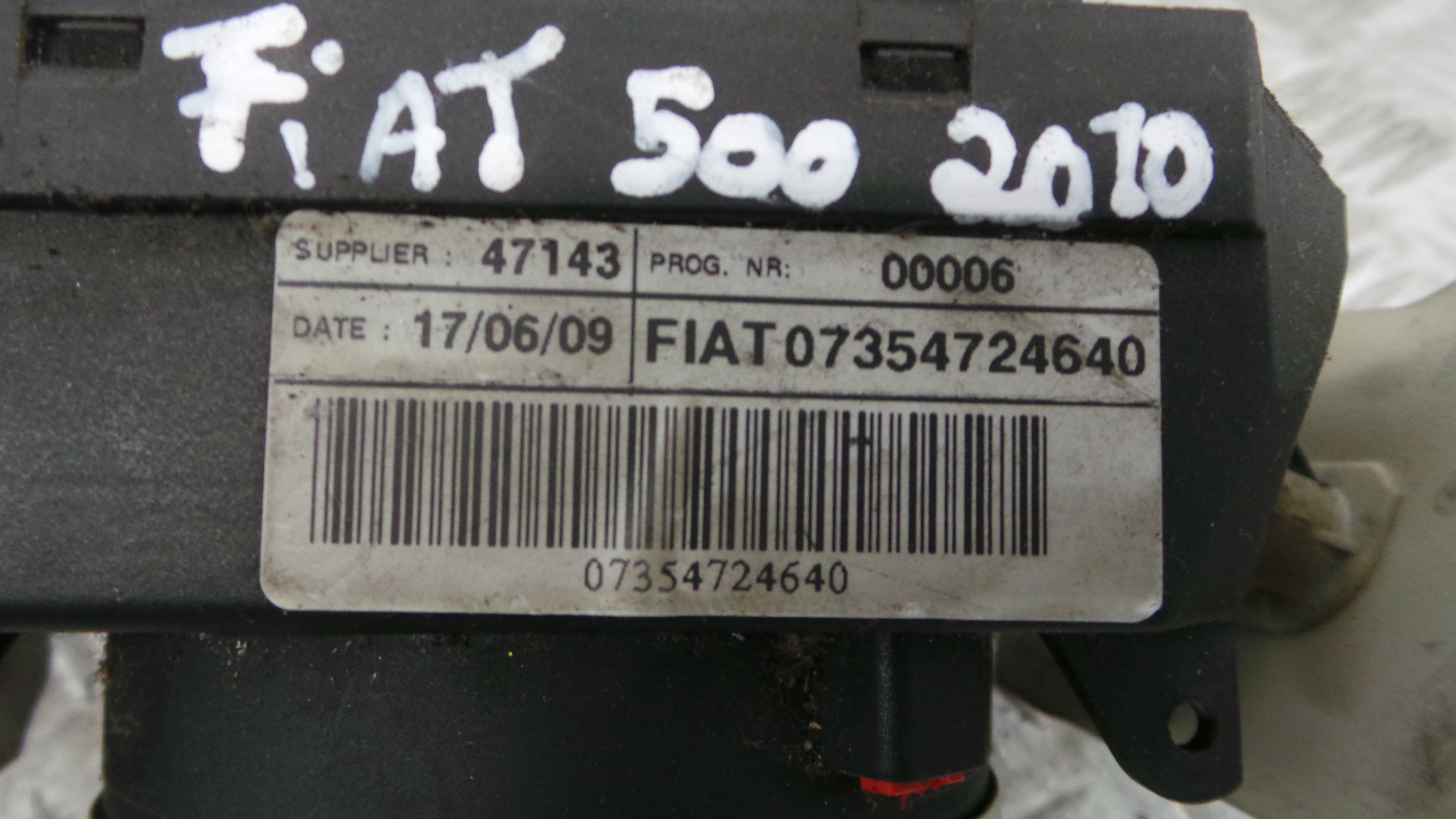 Fita de Airbags 07354724640 - FIAT 500 (312_)-33252152