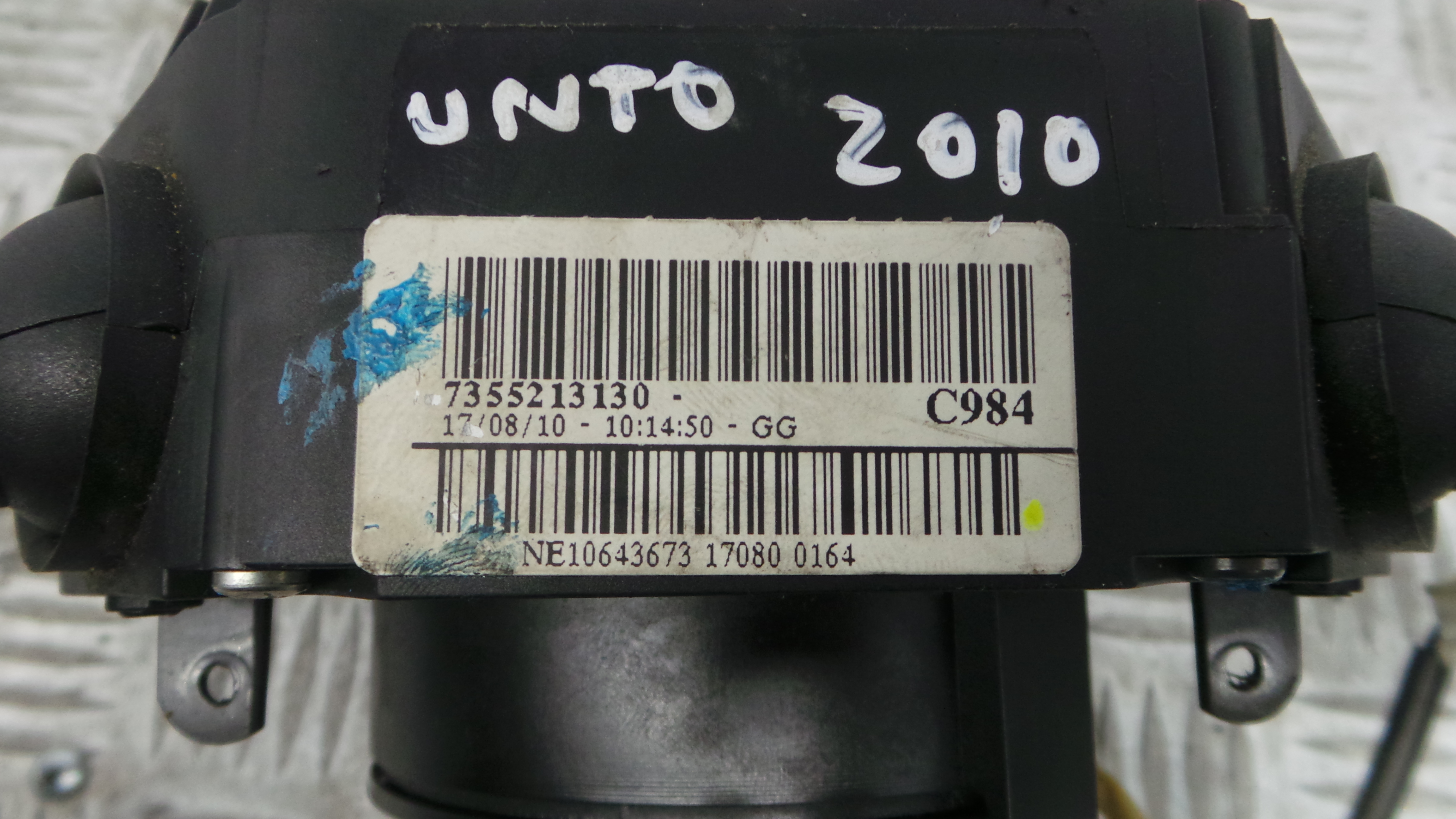 Fita de Airbags 7355213130 - FIAT PUNTO Caixa/parte traseira inclinada (199_)-33252177