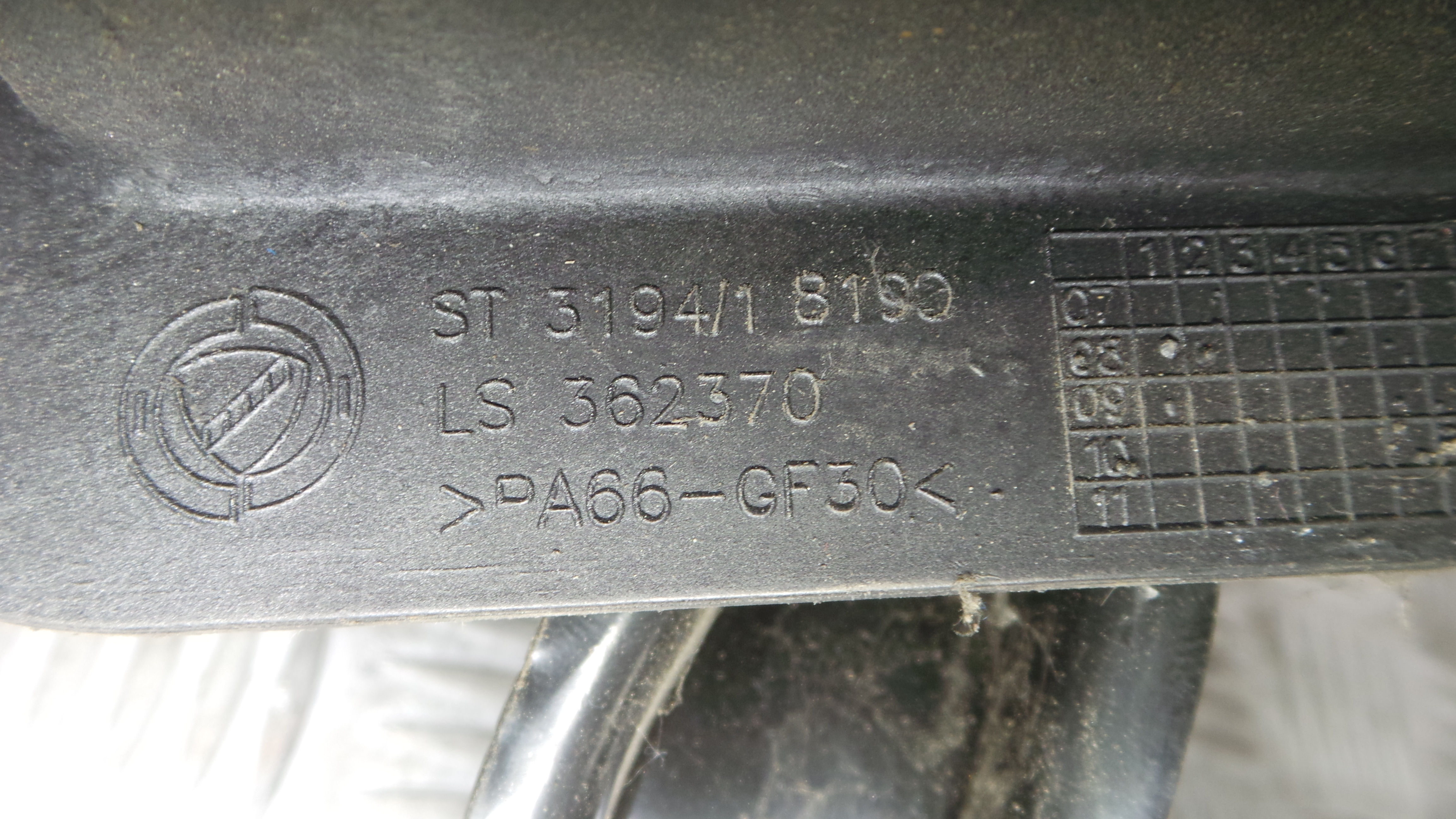 Pedal do Travão LS362370 - FIAT 500 (312_)-33252209