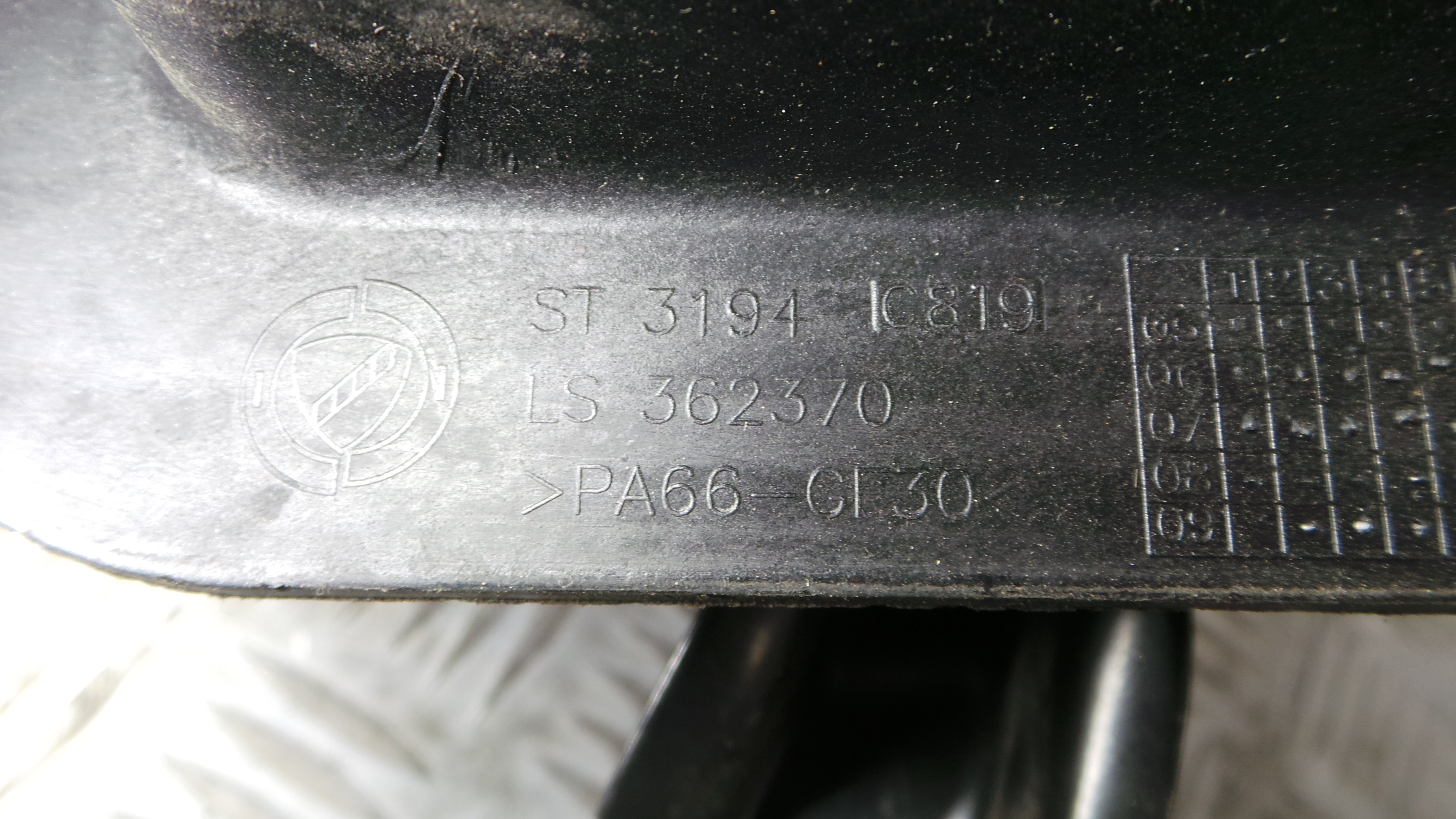 Pedal do Travão LS362370 - FIAT 500 (312_)-33252237