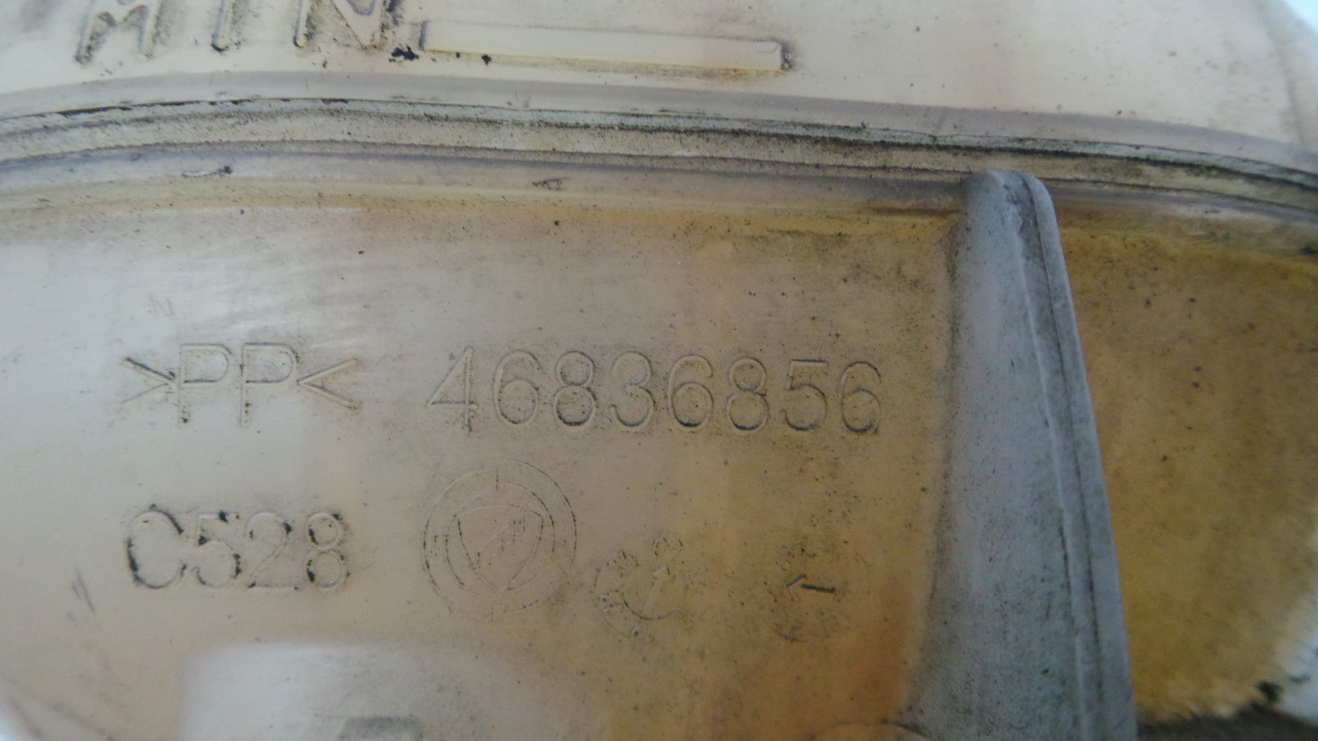 Depósito Água Radiador / Vazo de Expansao 46836856 - FIAT 500 (312_)-33252525