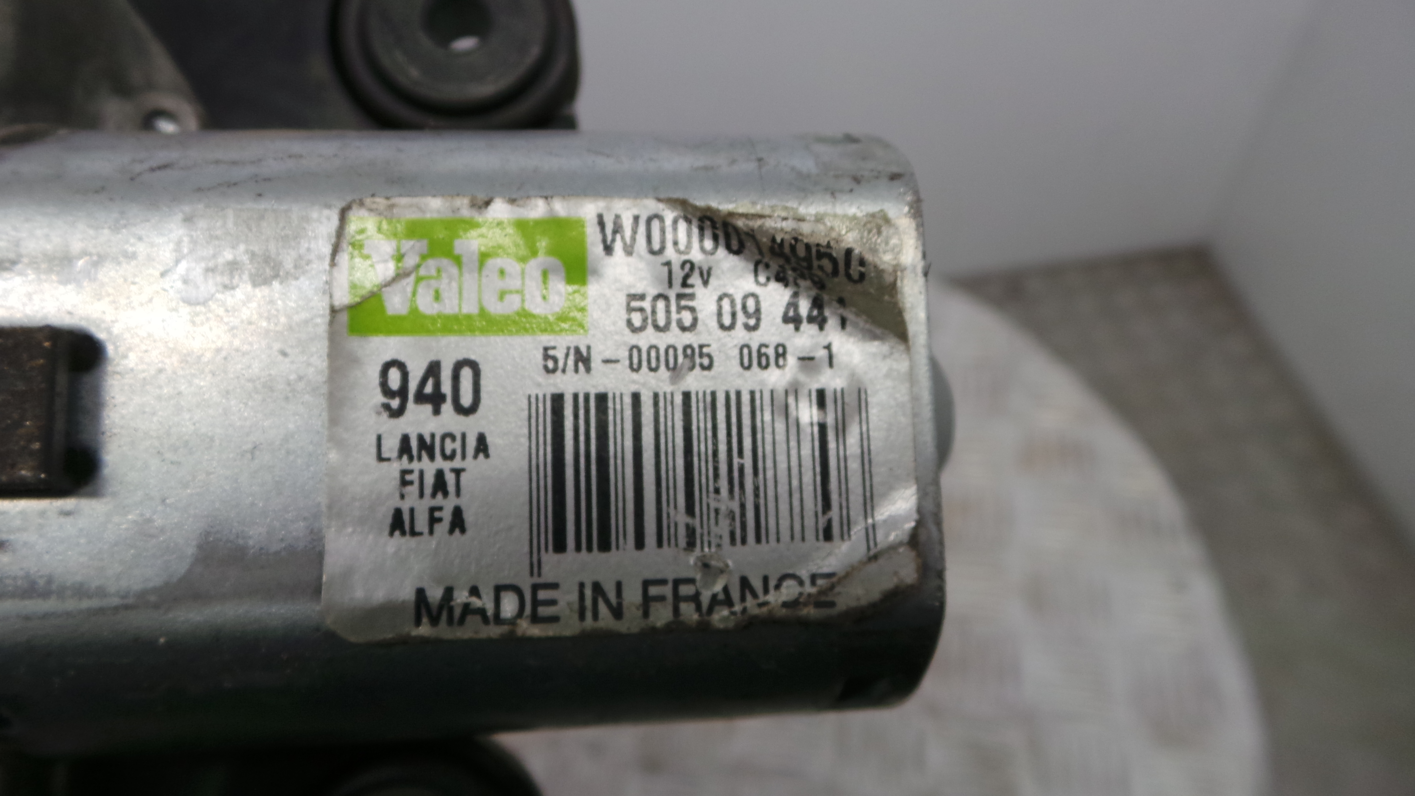 Motor Limpa Vidros Trás 50509441 - ALFA ROMEO GIULIETTA (940_)-33254182