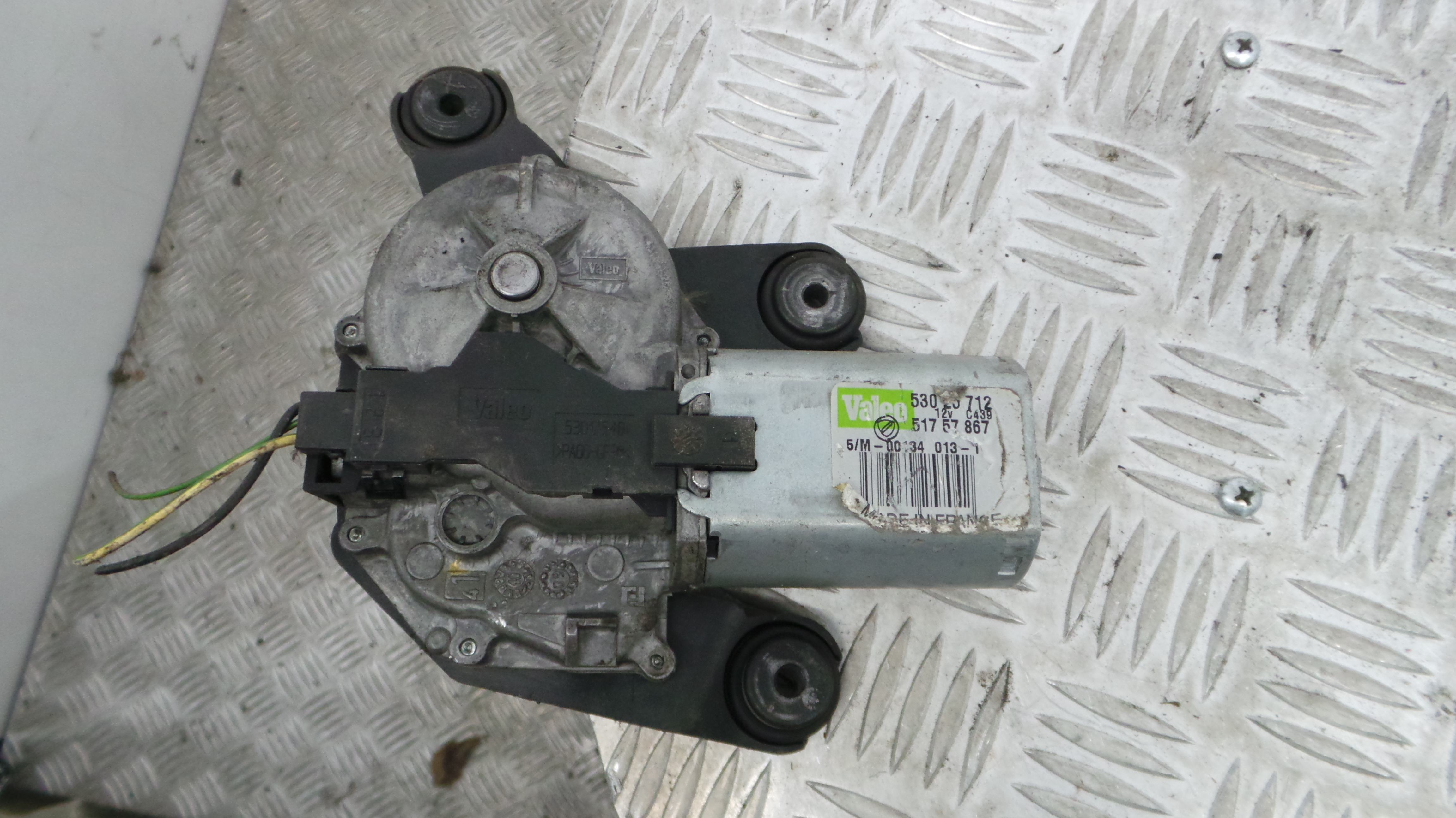 Motor Limpa Vidros Trás 51757867 - FIAT GRANDE PUNTO (199_)-33254189