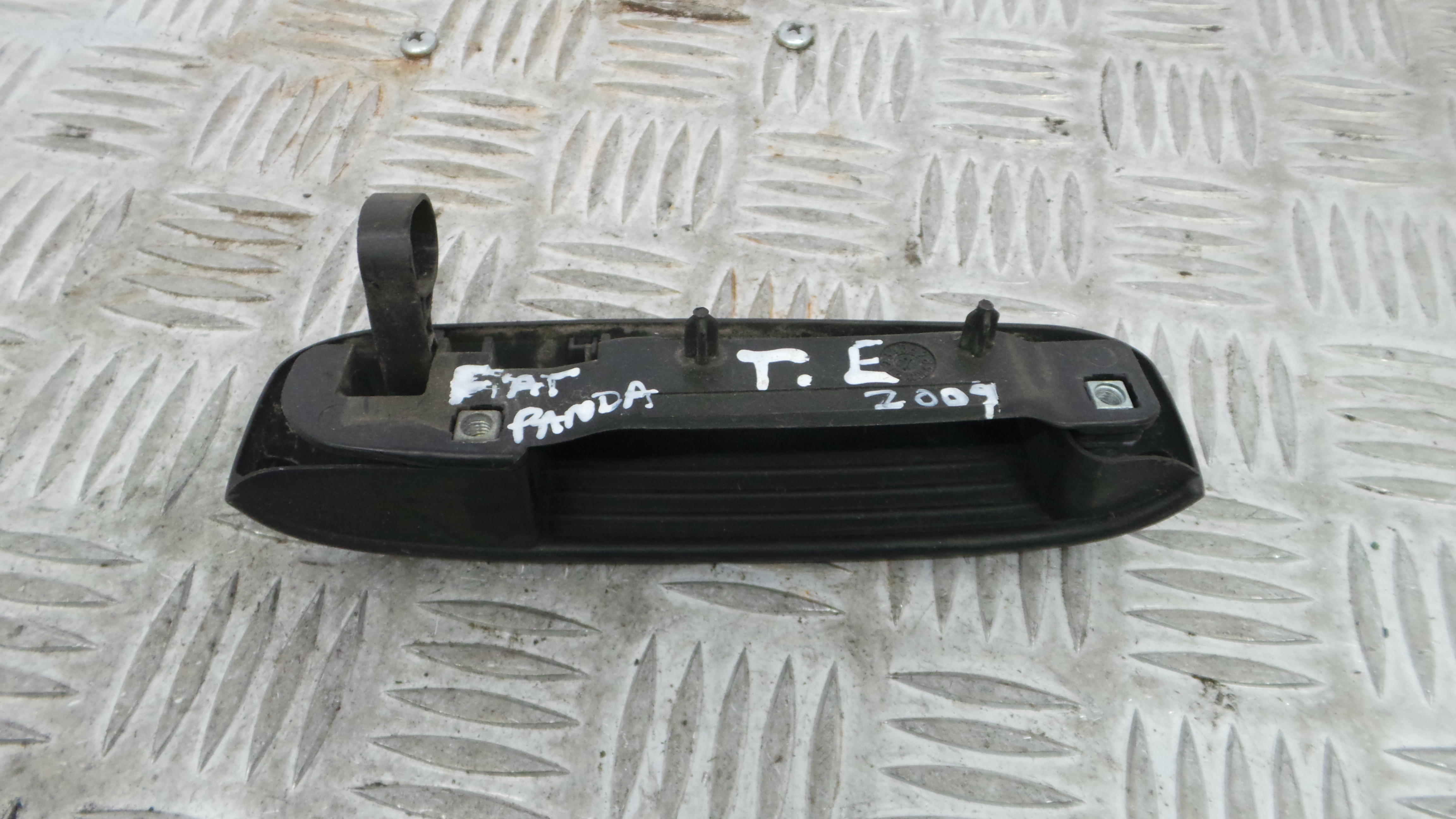 Puxador Exterior Trás esquerdo 0000735371237 - FIAT PANDA (169_), PANDA / PANDA CLASSIC (169_)-33254307