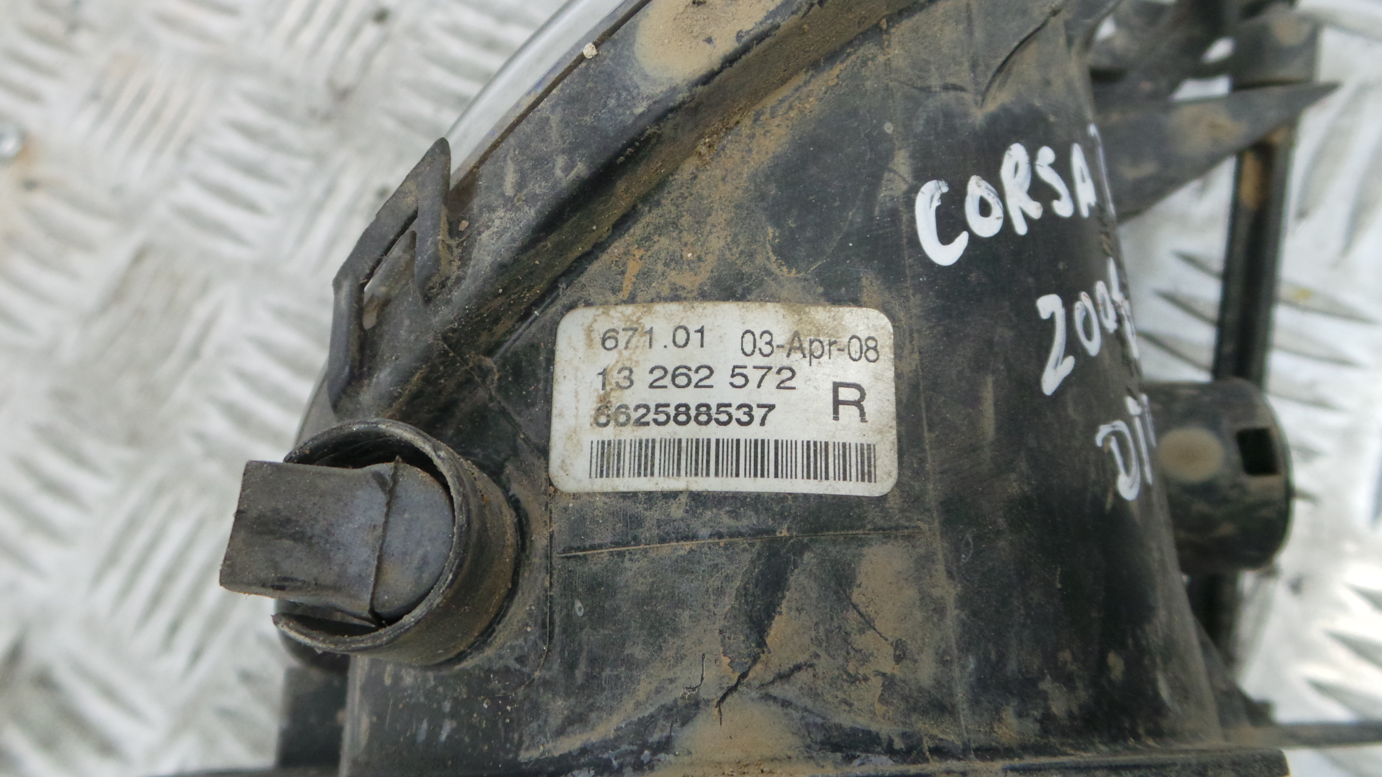 Farol Nevoeiro Direito 13262572 - OPEL CORSA D (S07)-33378455