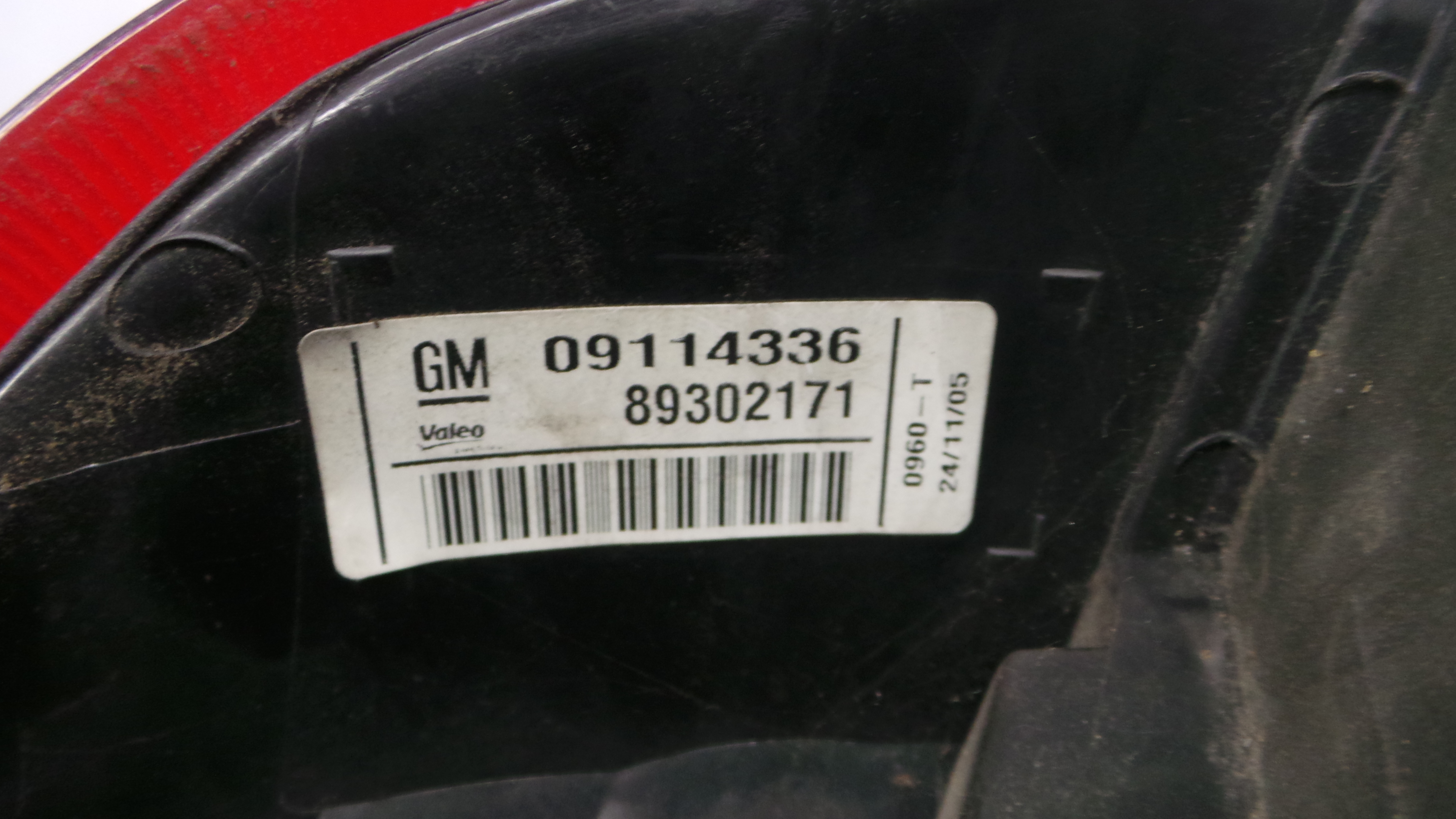 Farolim Stop Esq 09114336 - OPEL CORSA C (X01)-33405407